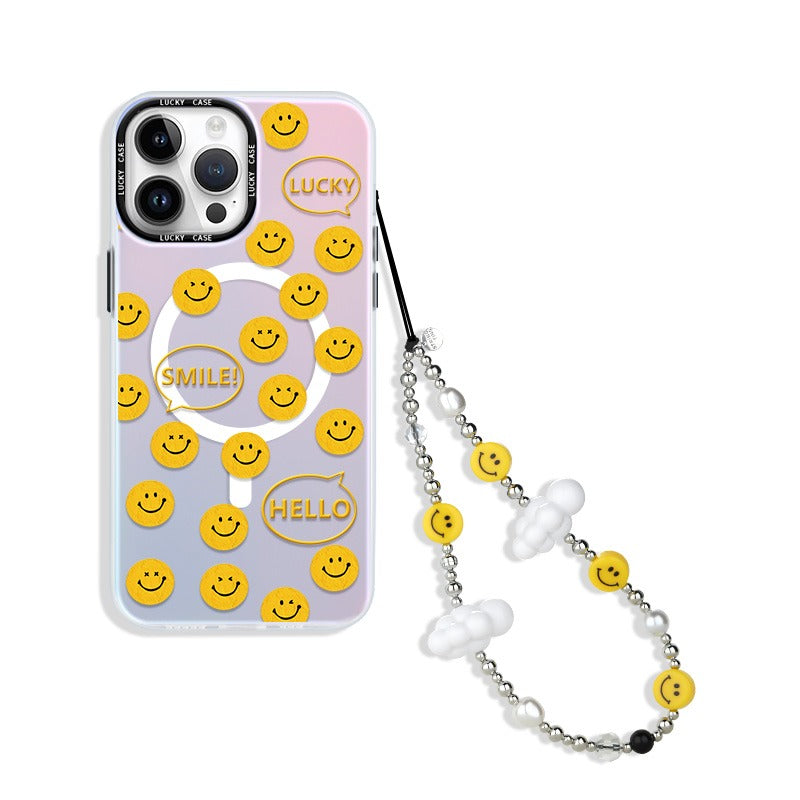 Yellow Phone Charms