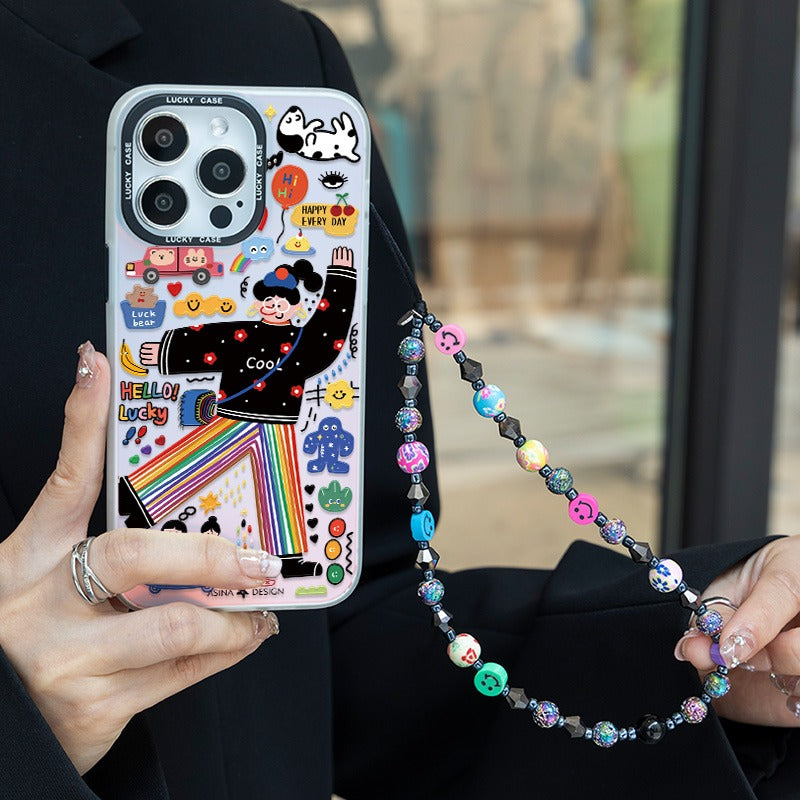 Colour Pear Phone Charms