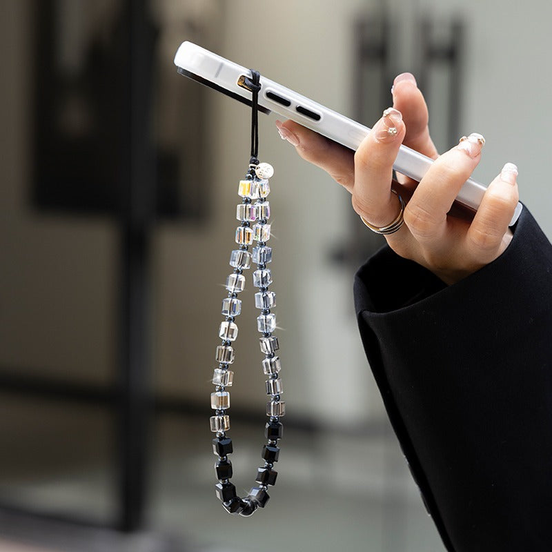 Black Grey Phone Charms