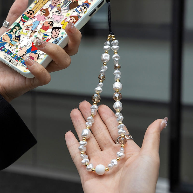 Silver Pear Phone Charms