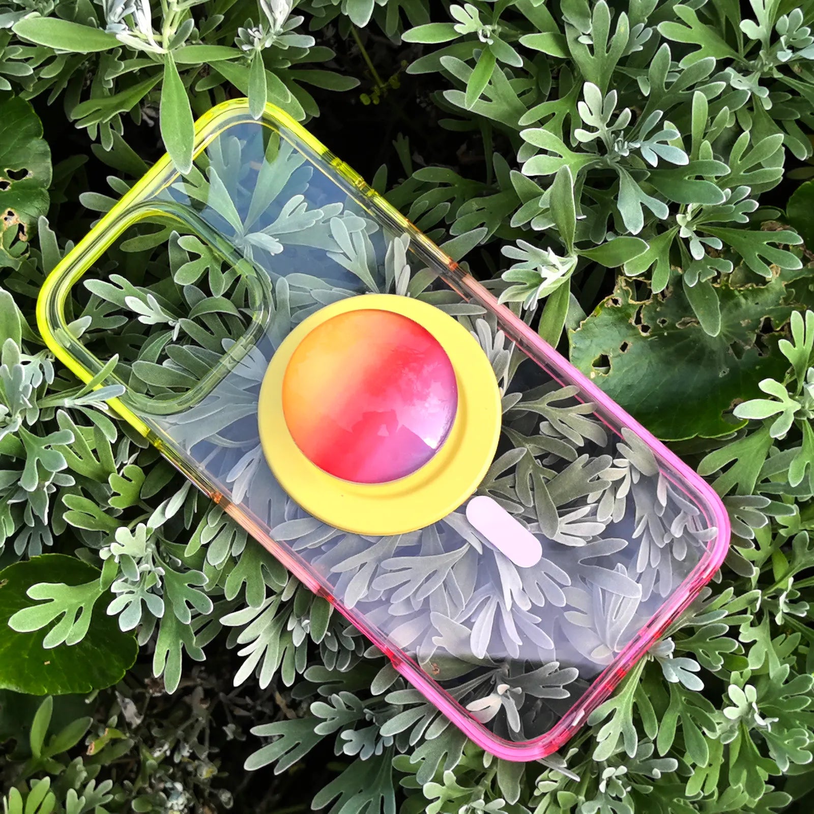 Color Clash Phone Case Fantasia Clear MagSafe Grip Set