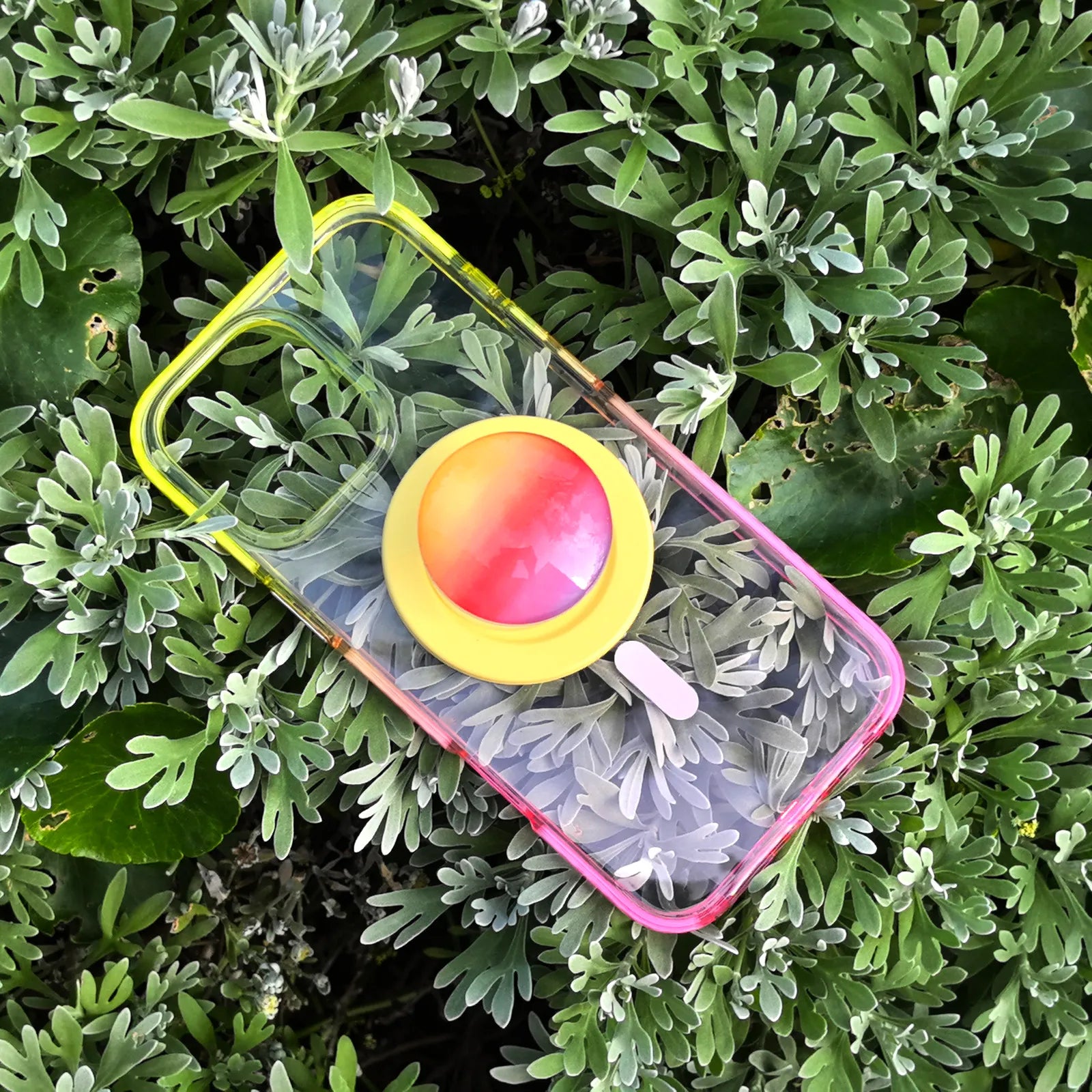 Color Clash Phone Case Fantasia Clear MagSafe Grip Set