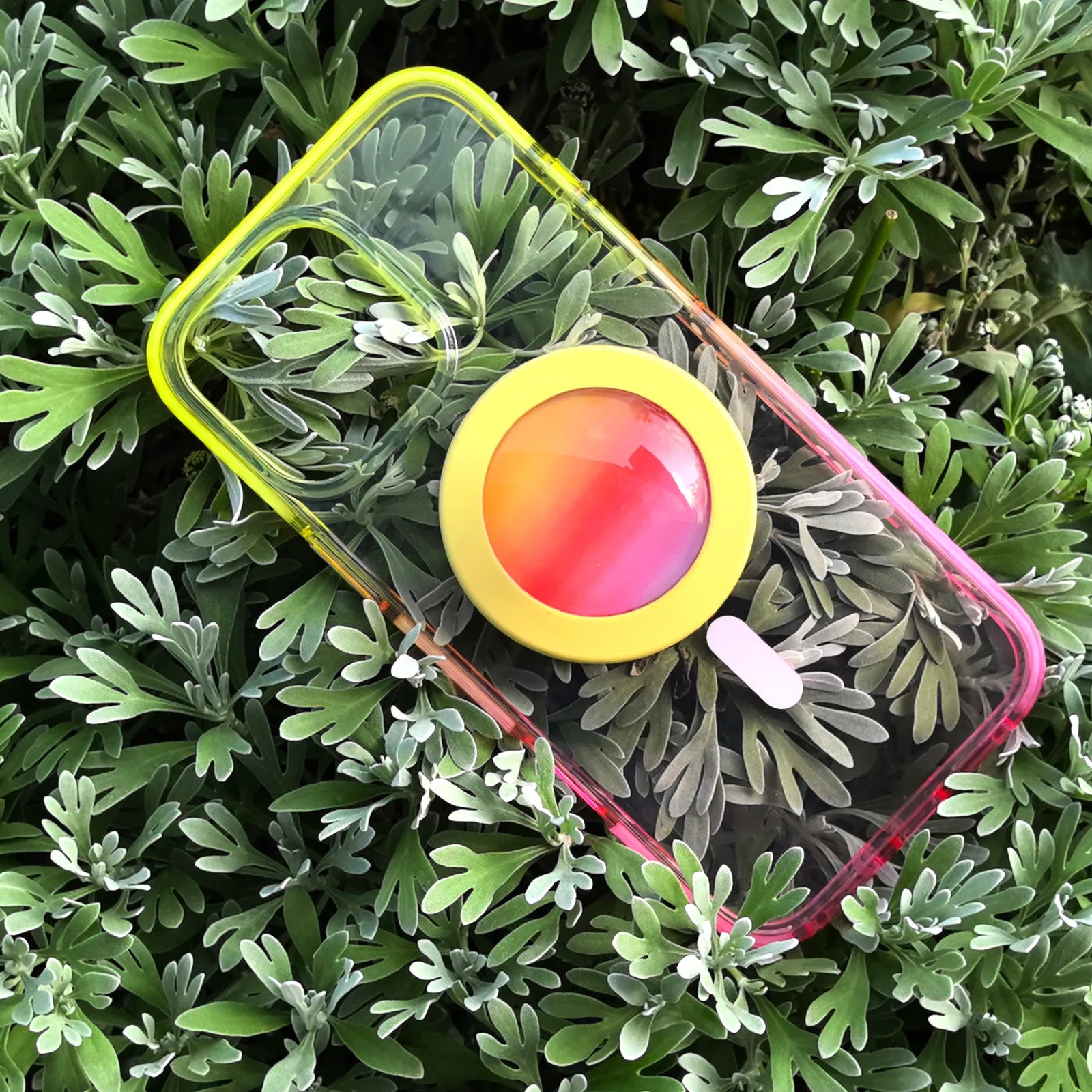 Color Clash Phone Case Fantasia Clear MagSafe Grip Set