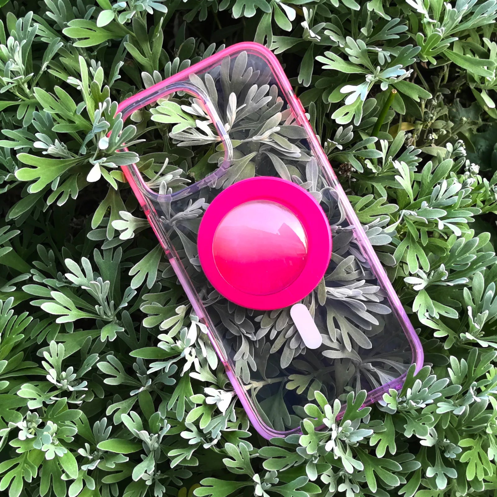 Color Clash Fantasia Clear MagSafe Phone Case Grip Set