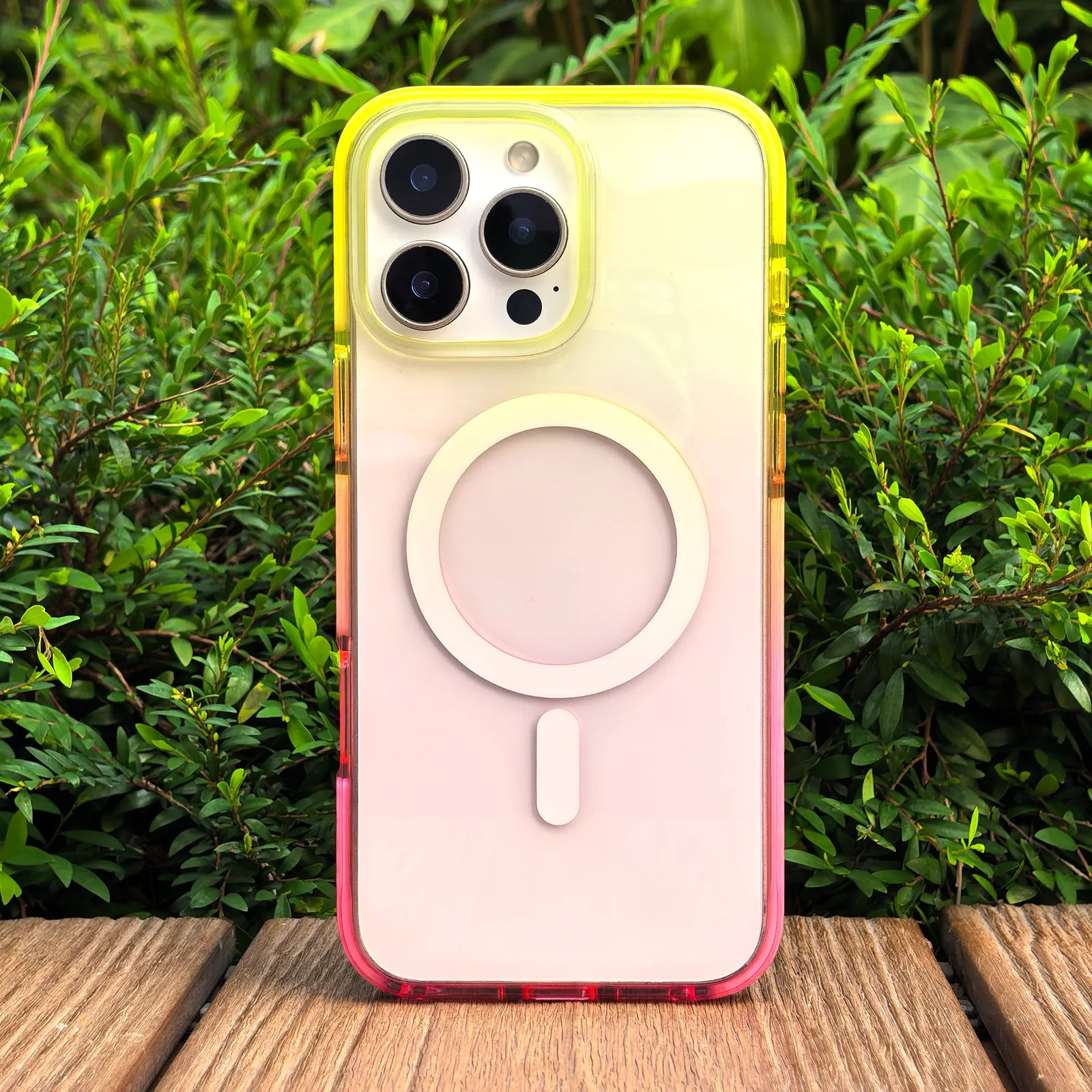 Color Clash Phone Case Fantasia Clear MagSafe Grip Set