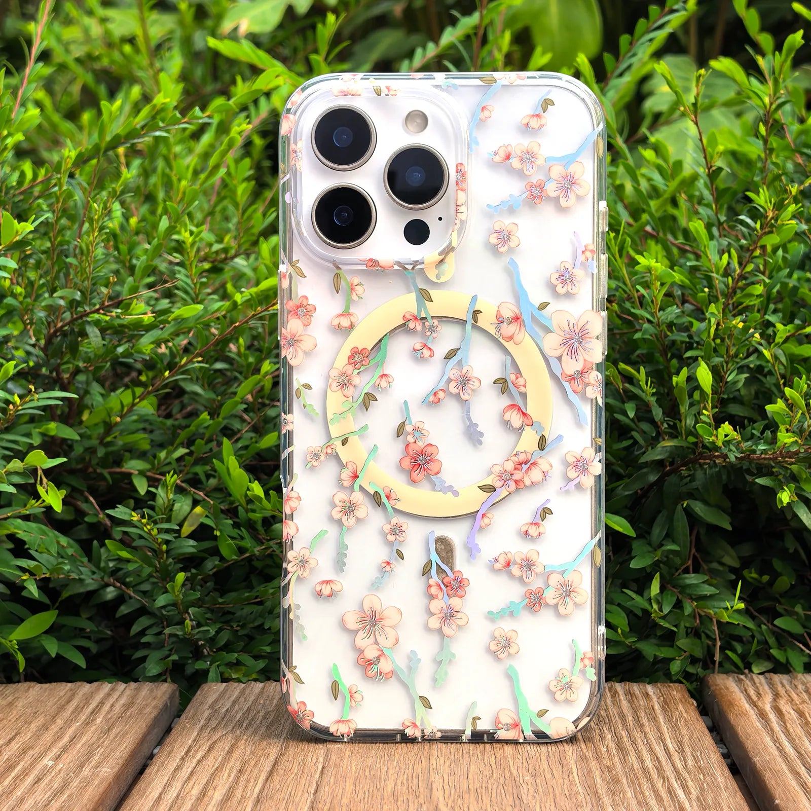 Floral Phone Case MagSafe Grip Set
