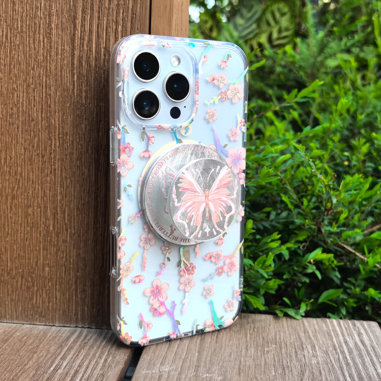 Floral Phone Case MagSafe Grip Set