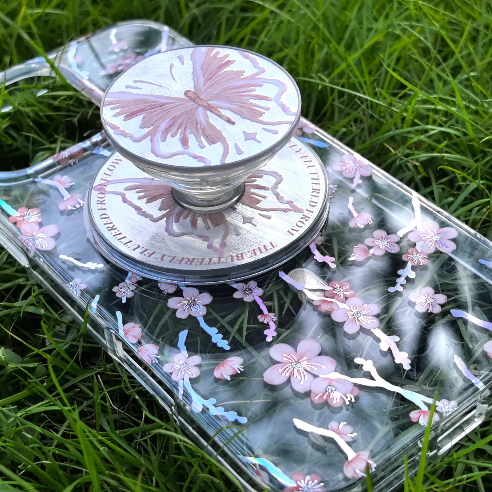 Floral Phone Case MagSafe Grip Set