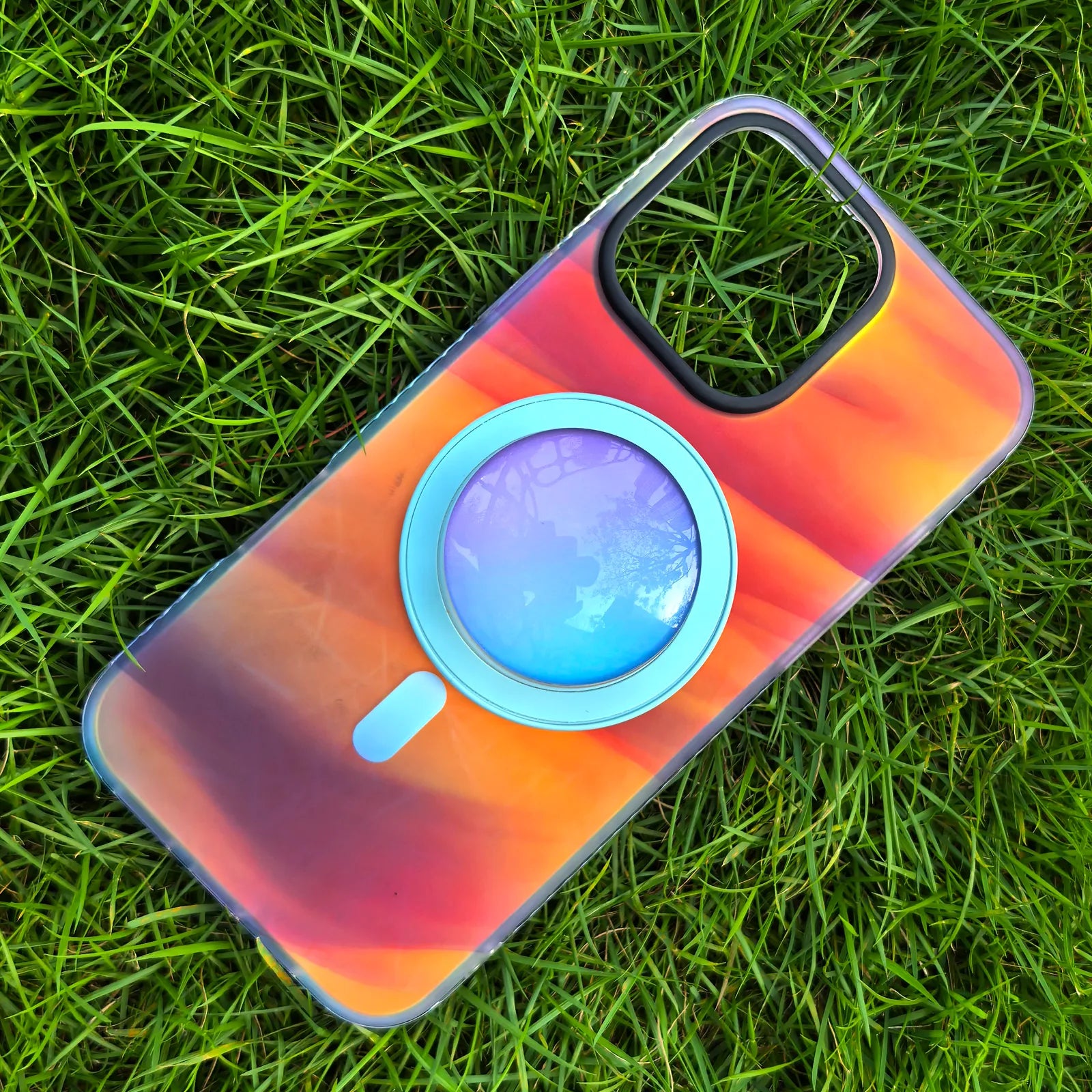 Colorful MagSafe Grip Phone Case Set