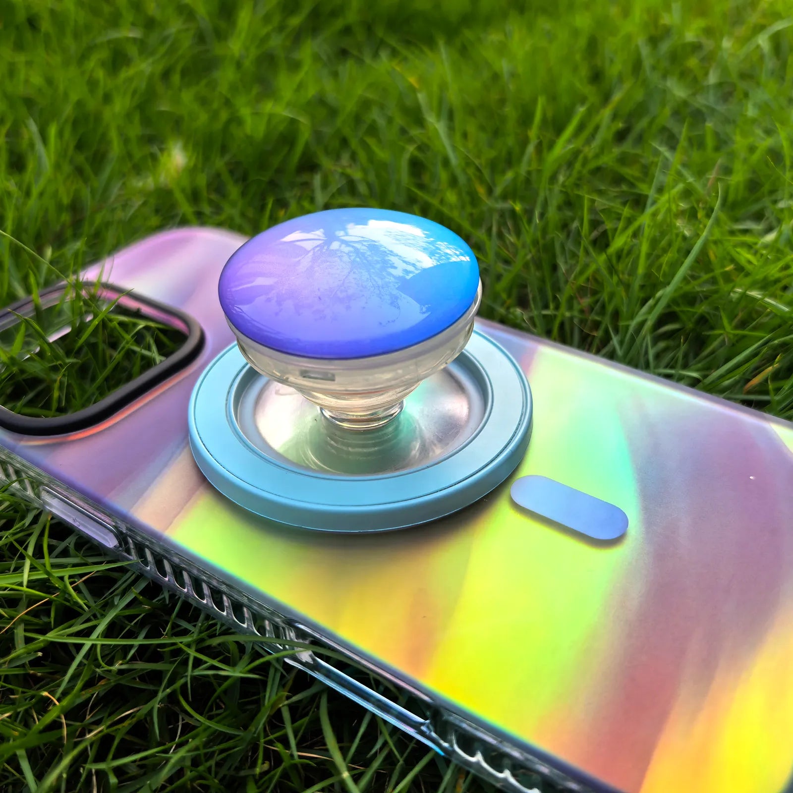 Colorful MagSafe Grip Phone Case Set