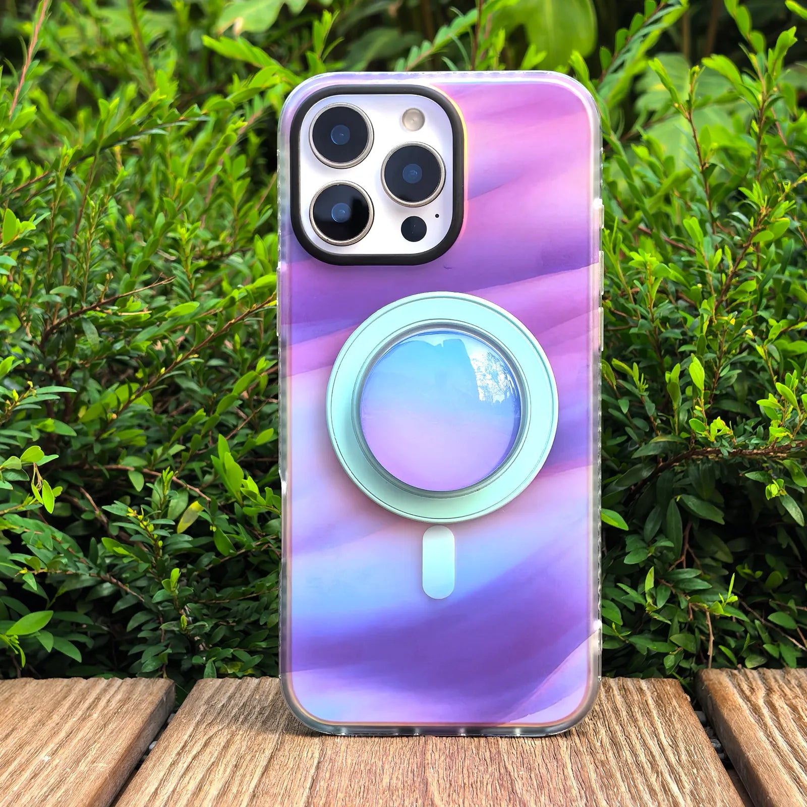 Colorful MagSafe Grip Phone Case Set