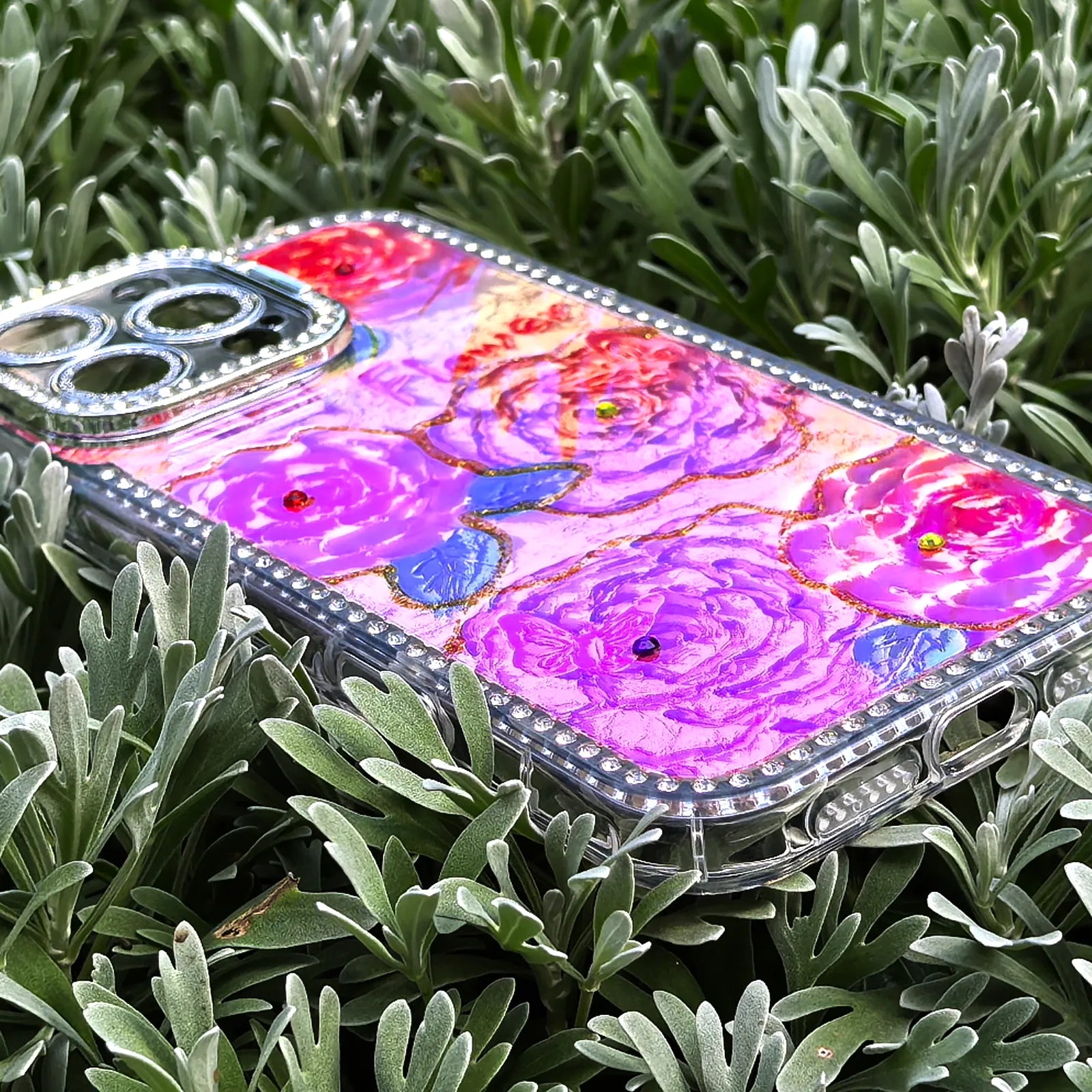 Rose Flowers Colorful Phone Case