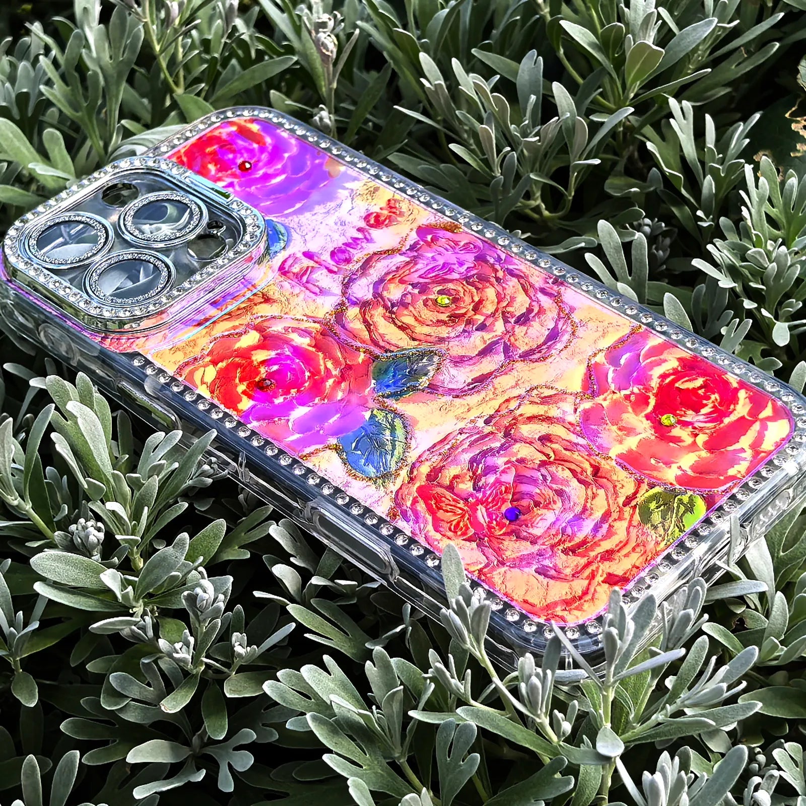 Rose Flowers Colorful Phone Case