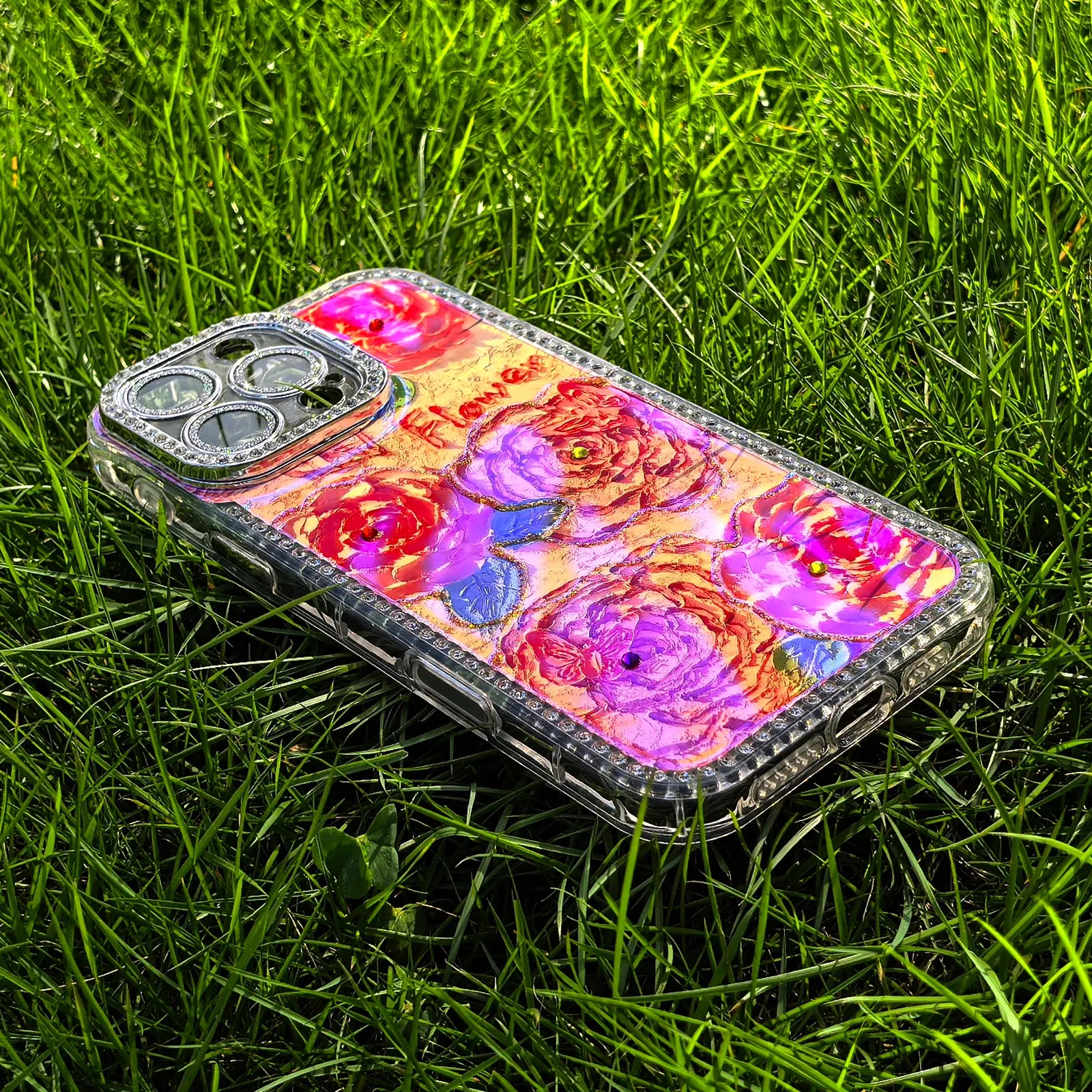 Rose Flowers Colorful Phone Case