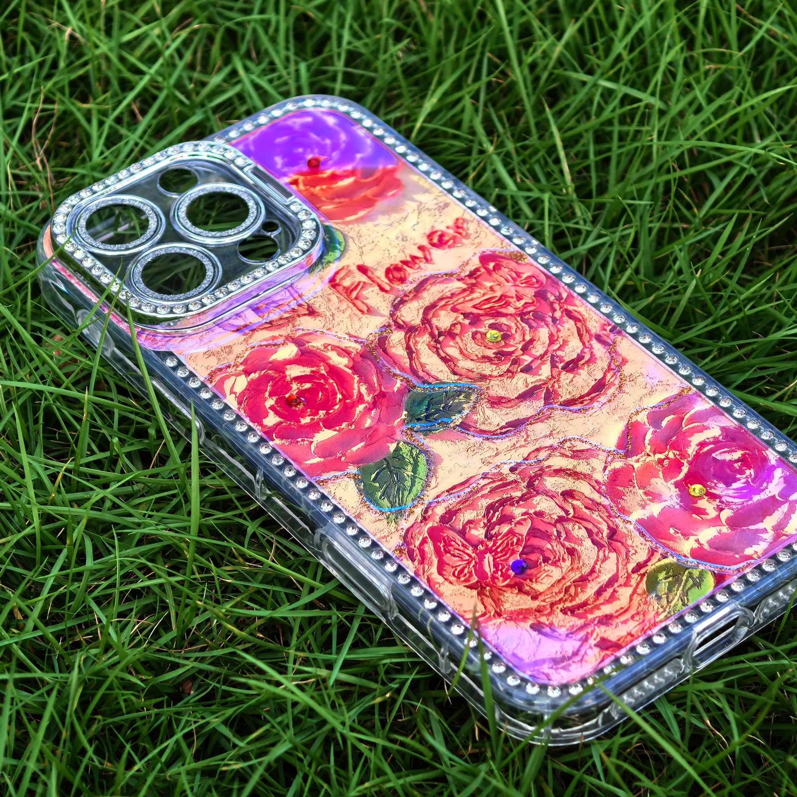 Rose Flowers Colorful Phone Case