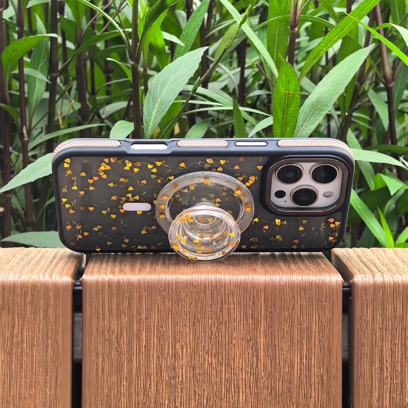 Full of Love Yellow Phone Case MagSafe Grip Set