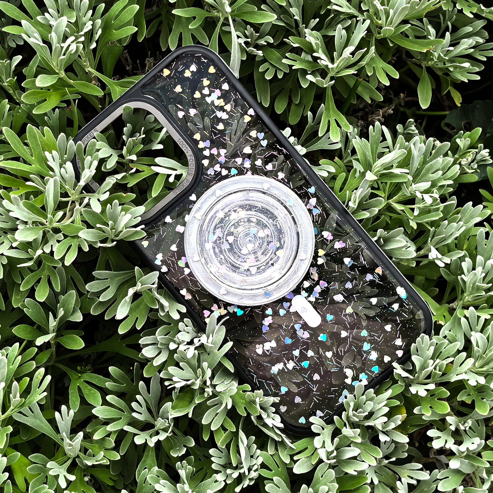 Full of Love Light Blue Phone Case MagSafe Grip Set