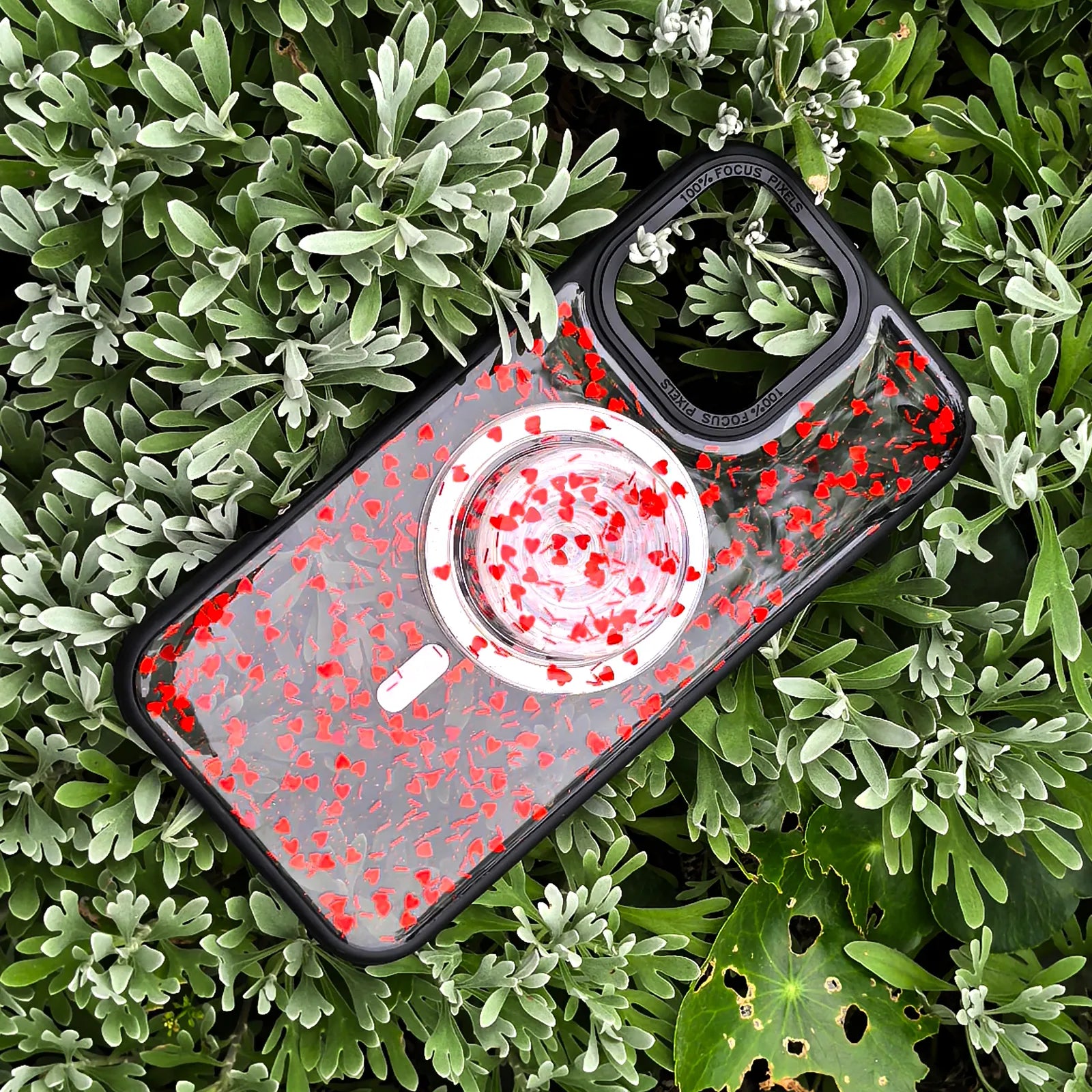 Full of Love Red Phone Case MagSafe Grip Set