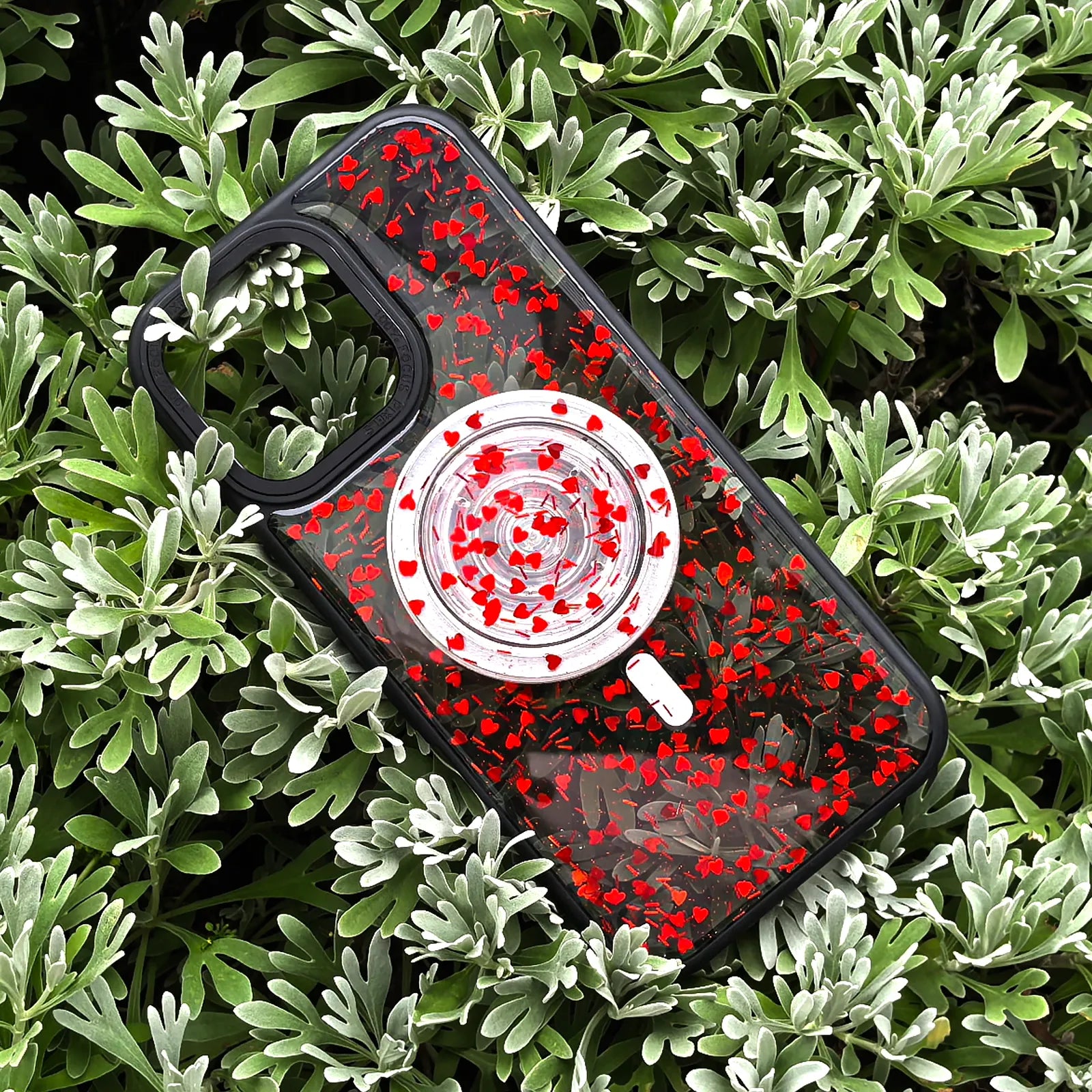 Full of Love Red Phone Case MagSafe Grip Set