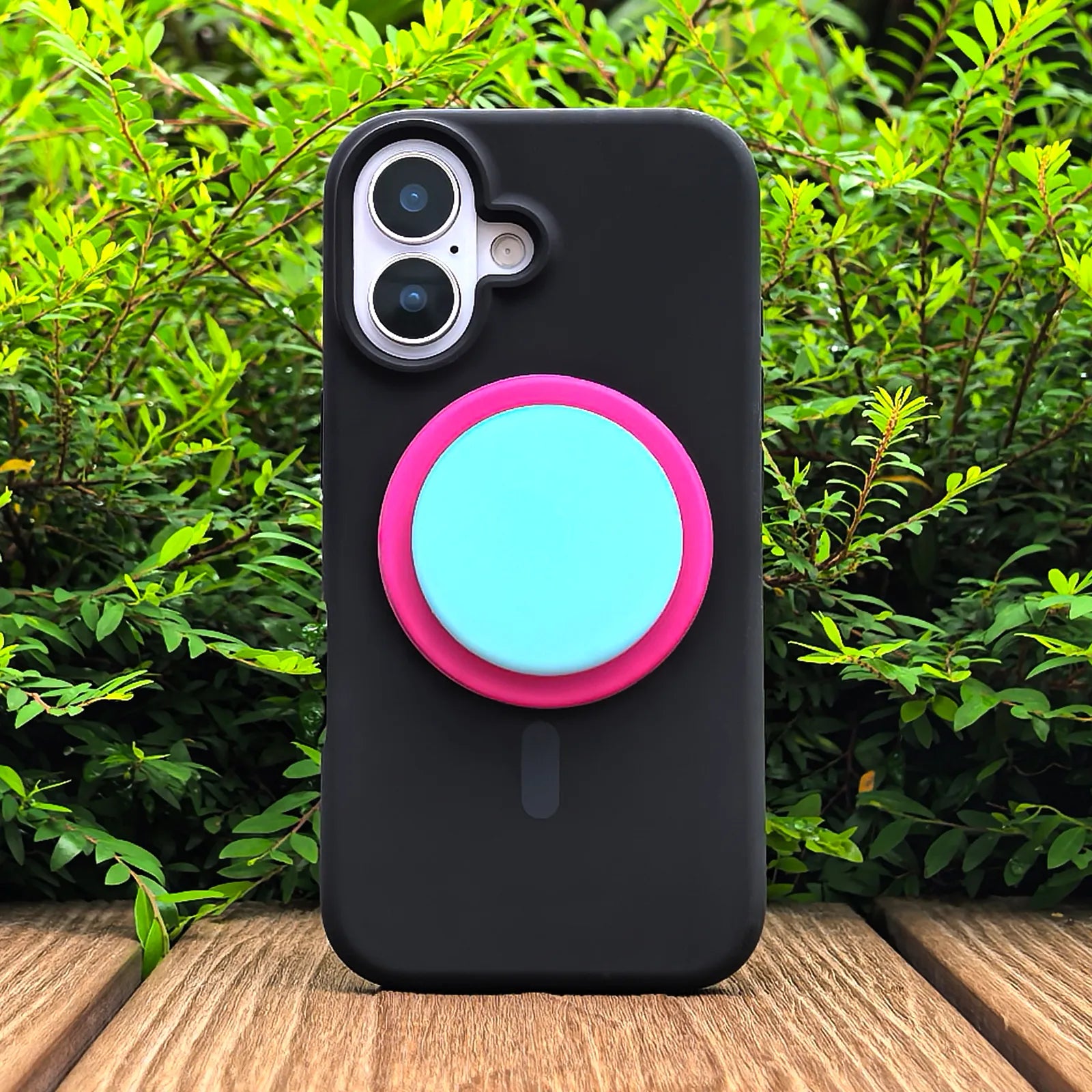 Black Solid Color iPhone Case