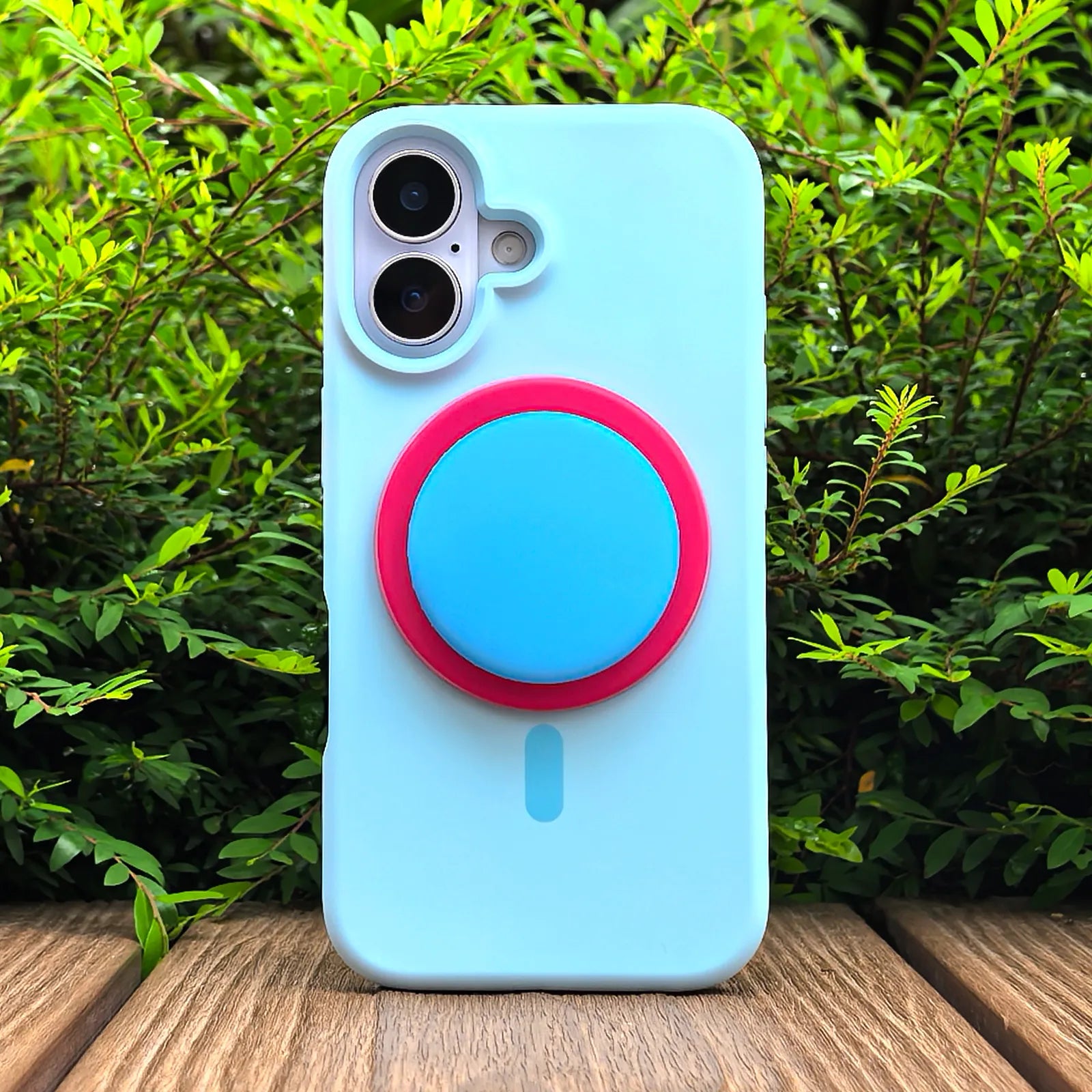 Light Blue Solid Color Phone Case