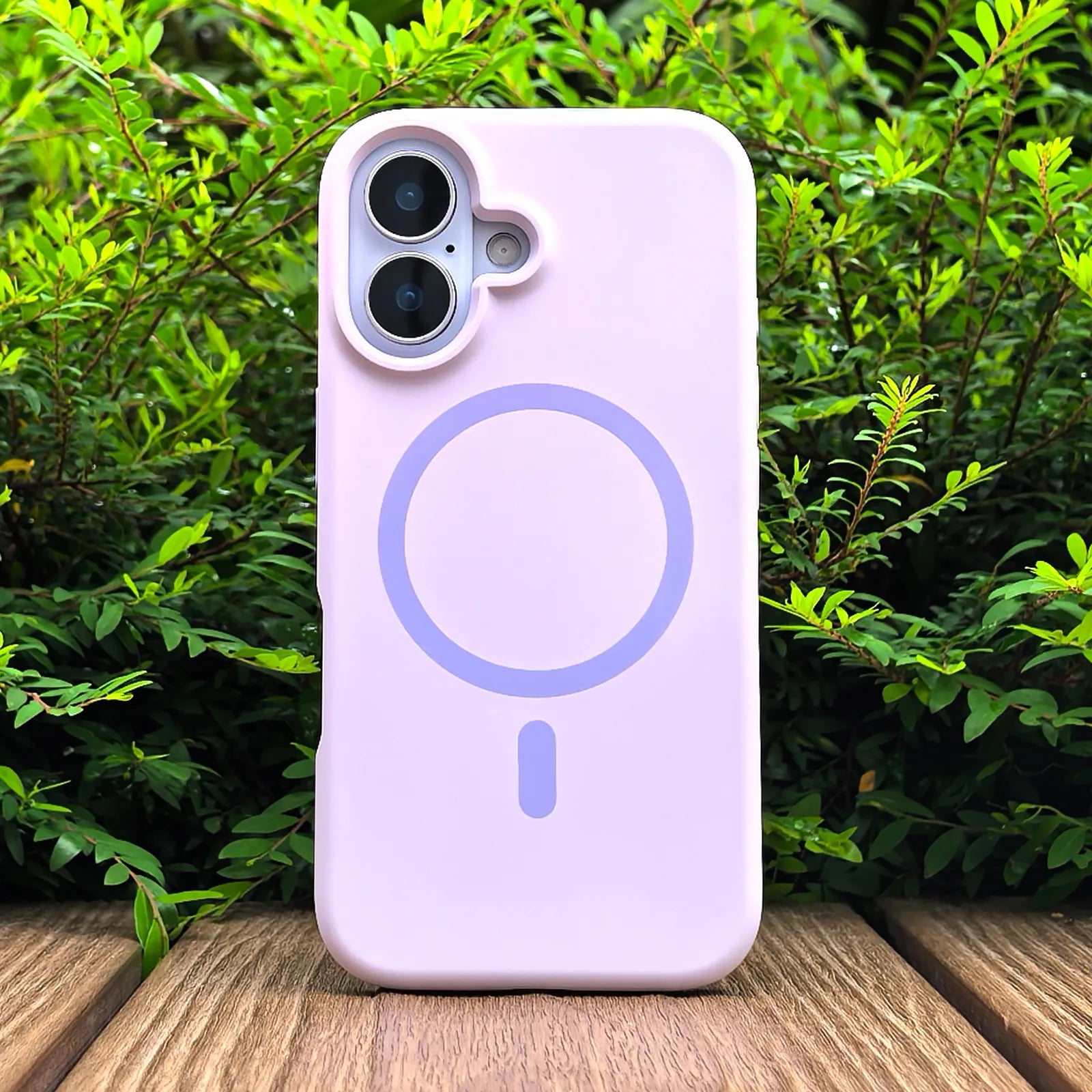 Light Purple Solid Color Phone Case