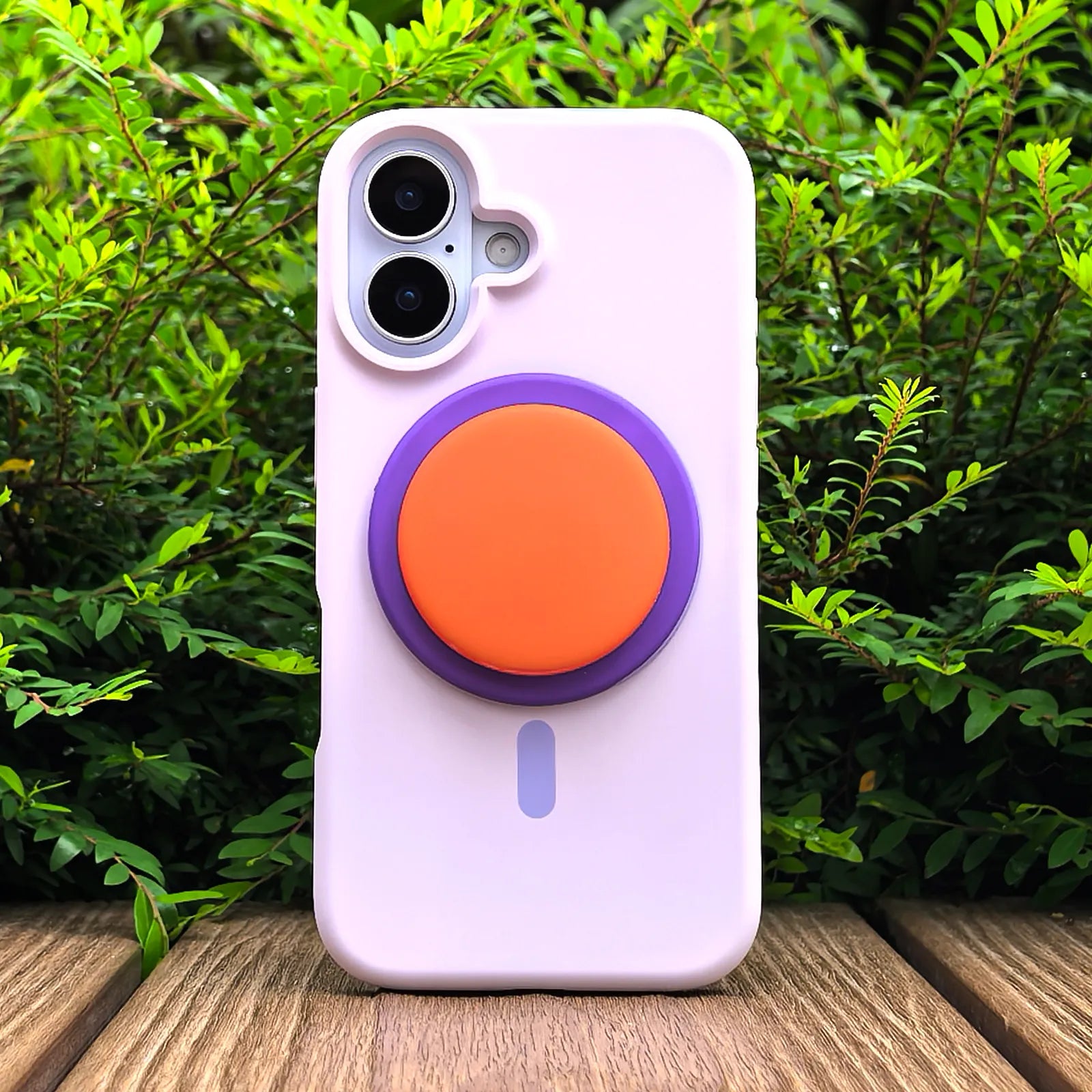 Light Purple Solid Color Phone Case