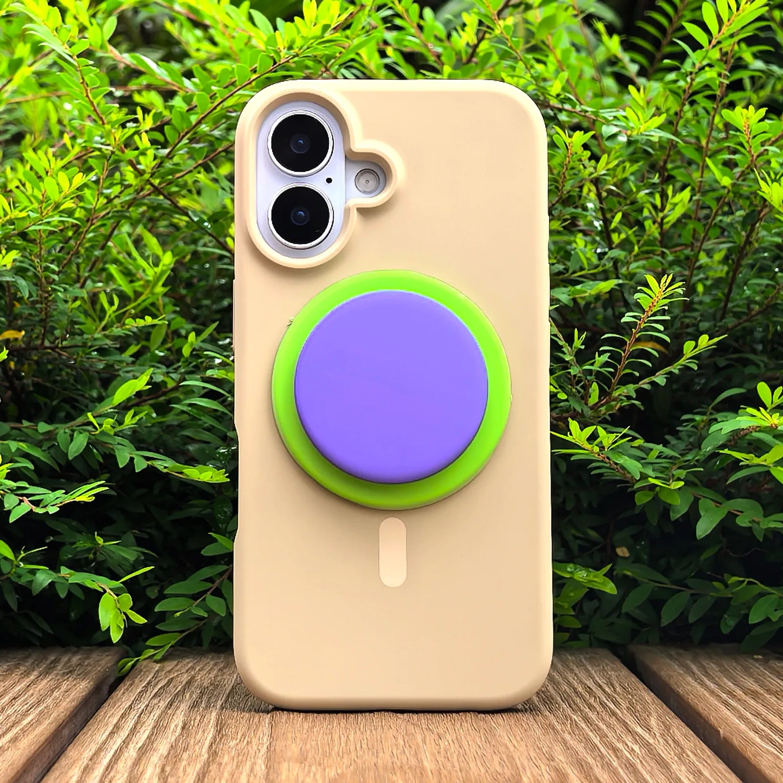 Coffee Solid Color Phone Case