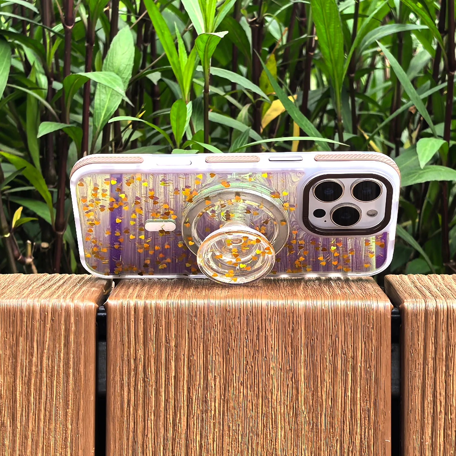 Love Yellow Phone Case MagSafe Grip Set