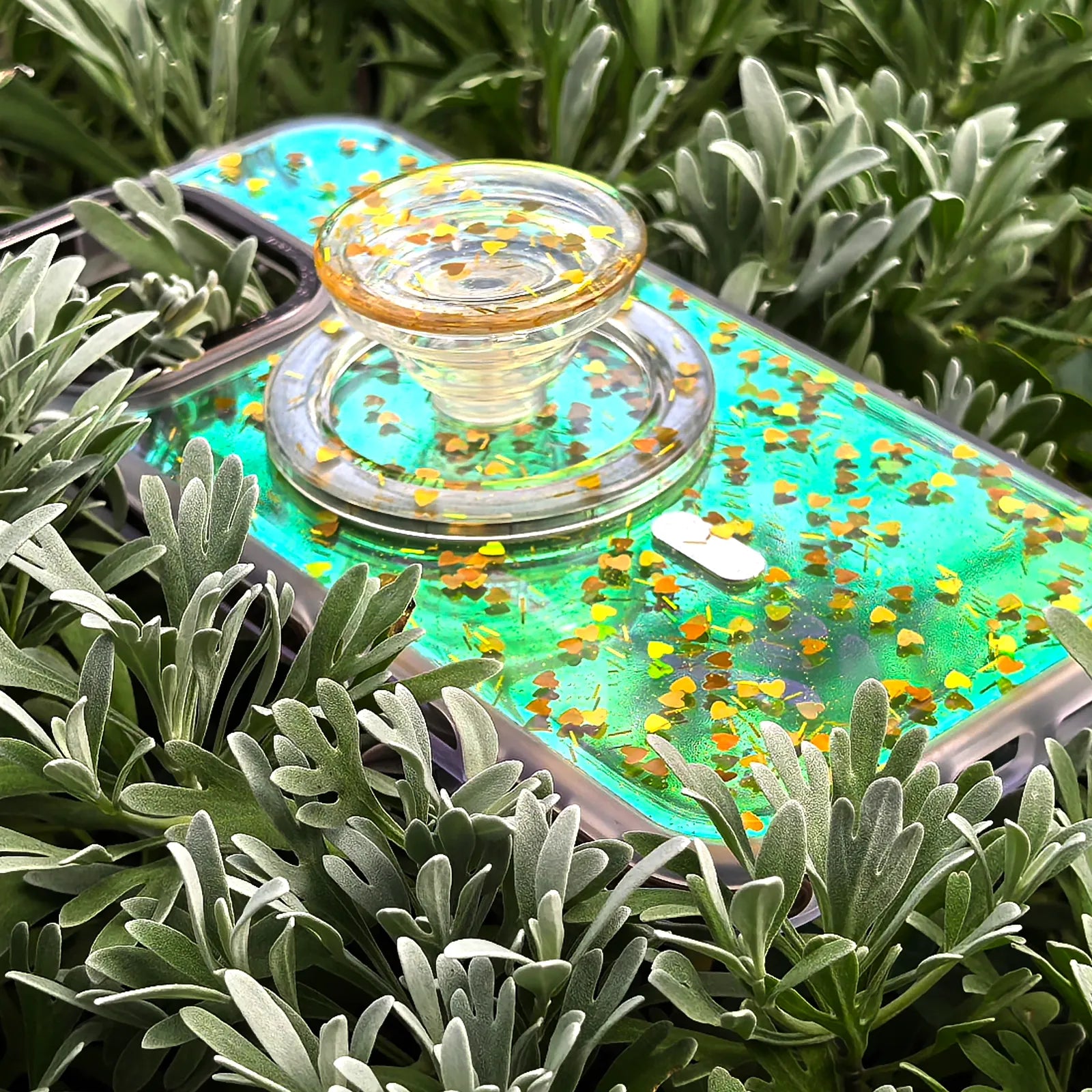 Love Yellow Phone Case MagSafe Grip Set