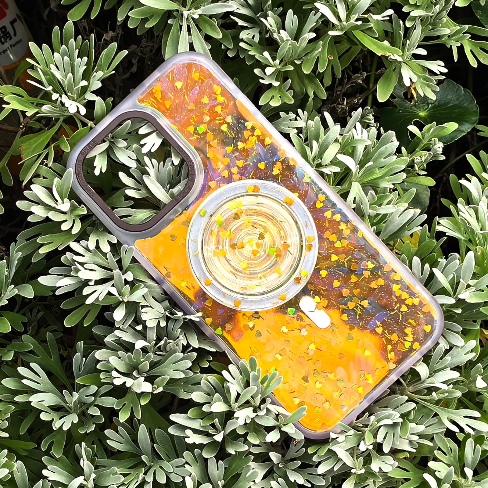 Love Yellow Phone Case MagSafe Grip Set