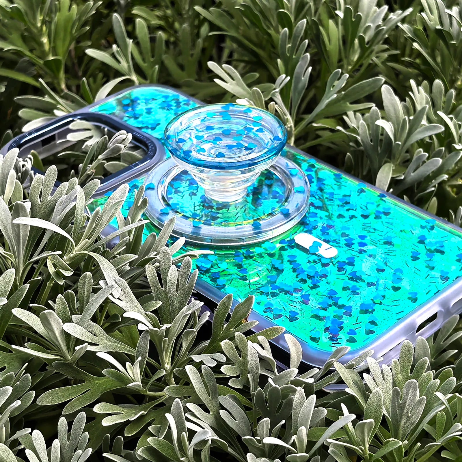 Love Blue Phone Case MagSafe Grip Set