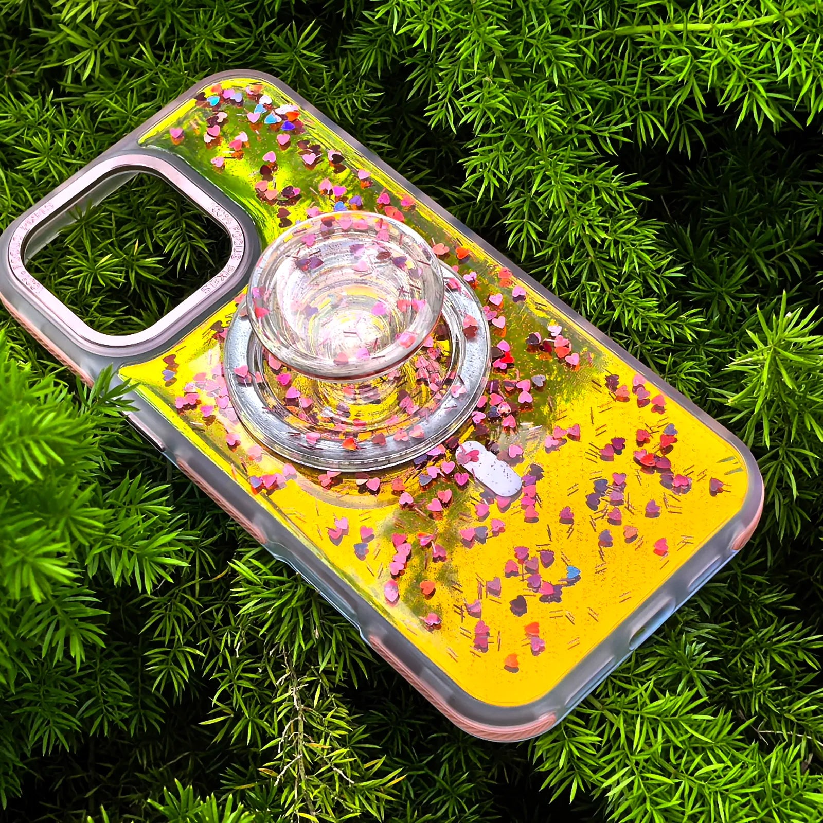 Love Rose Red Phone Case MagSafe Grip Set