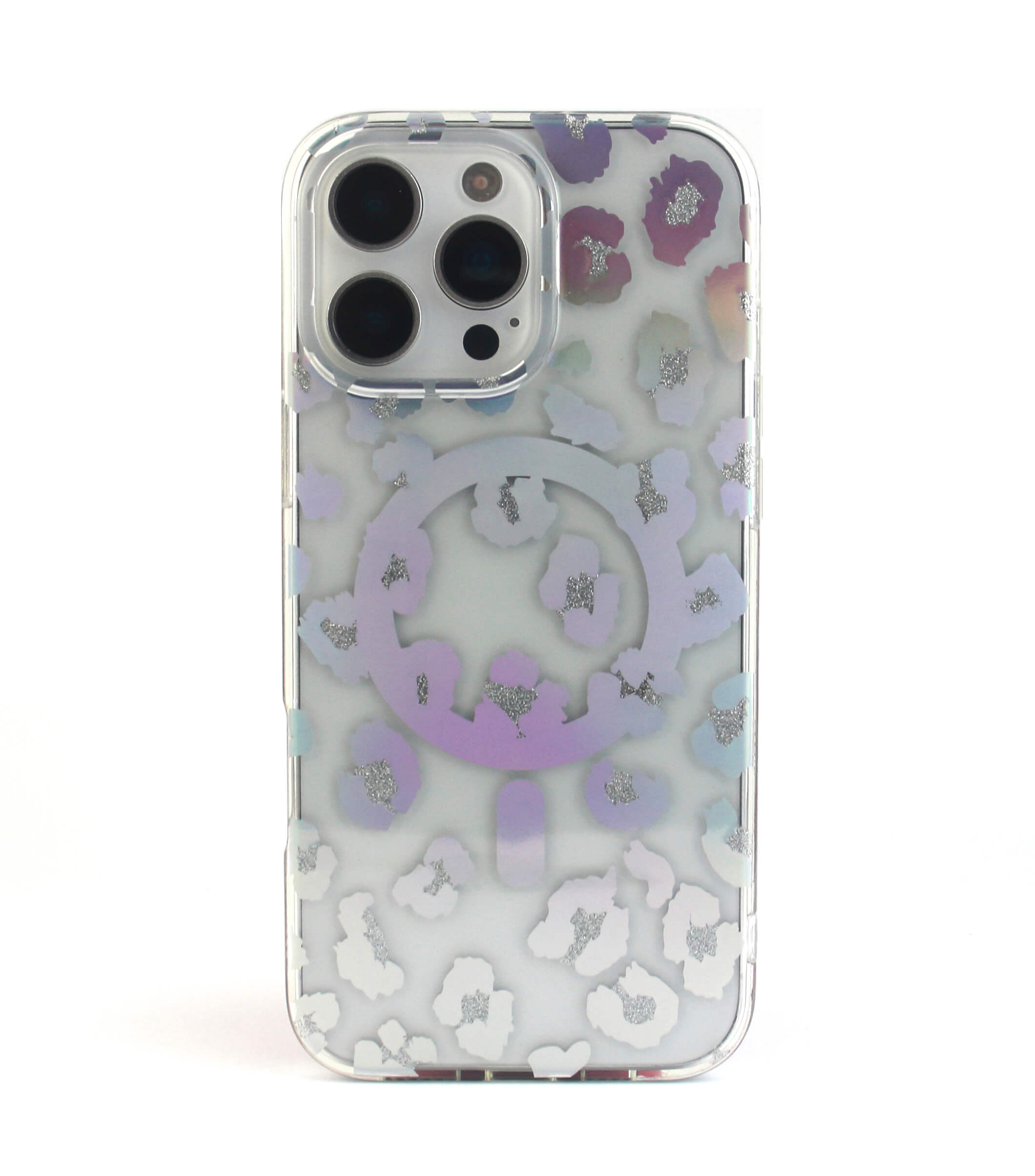 Leopard Colorful Phone Case MagSafe Grip Set