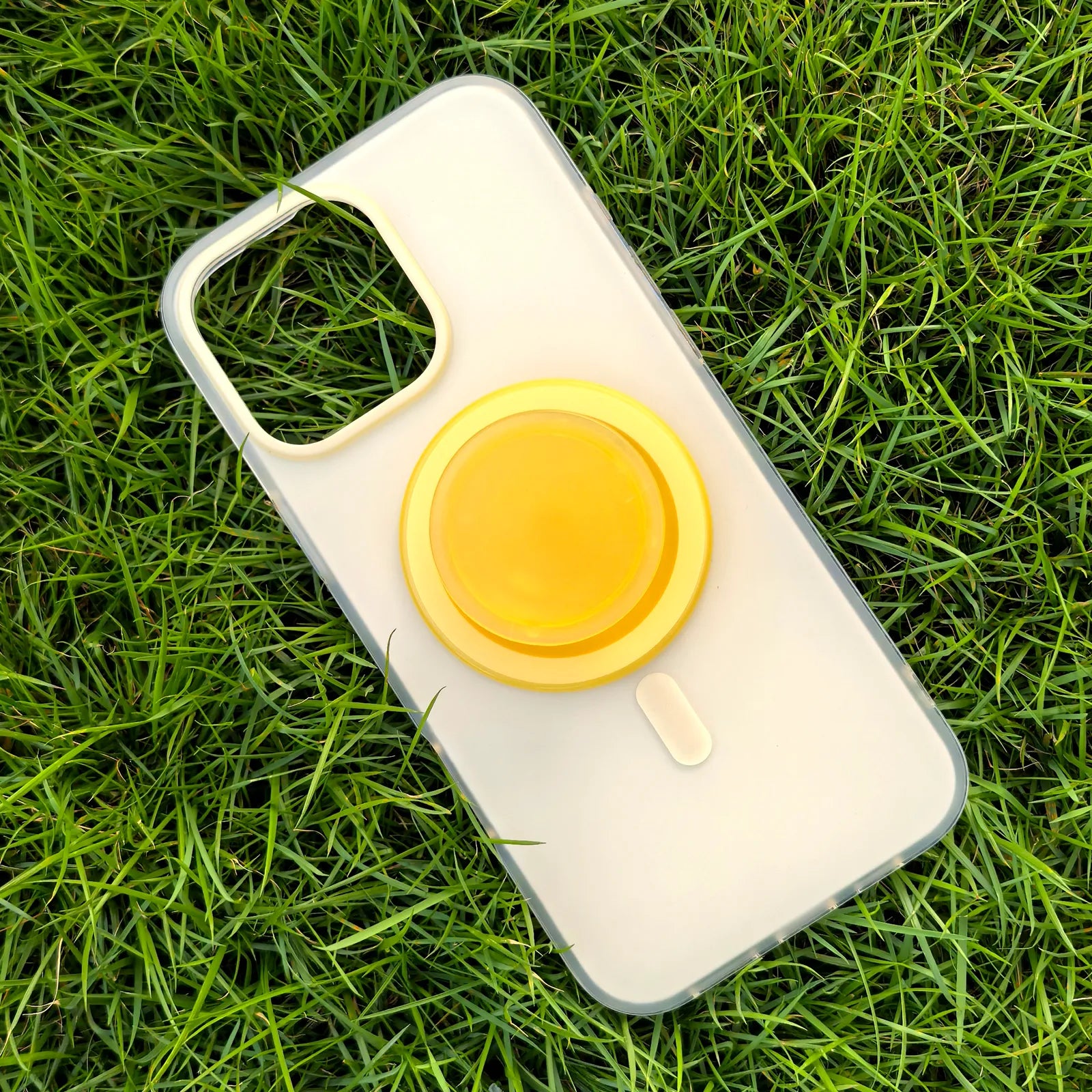 Yellow Phone Case MagSafe Grip Set