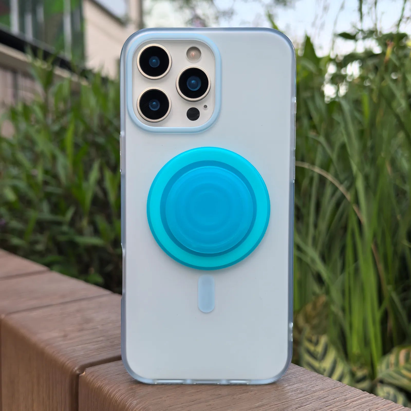 Blue Phone Case MagSafe Grip Set