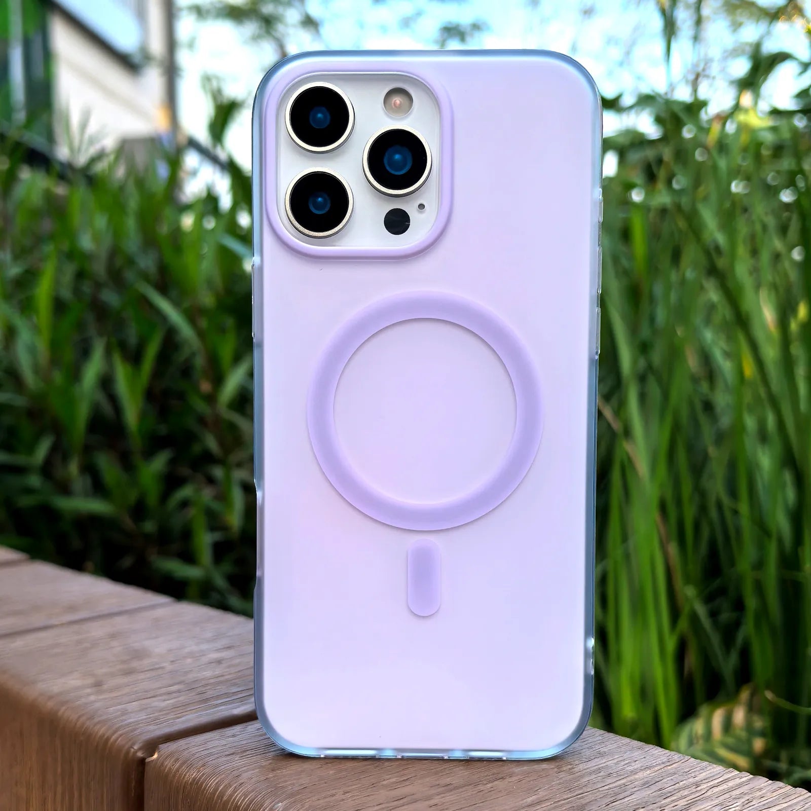 Purple Phone Case MagSafe Grip Set