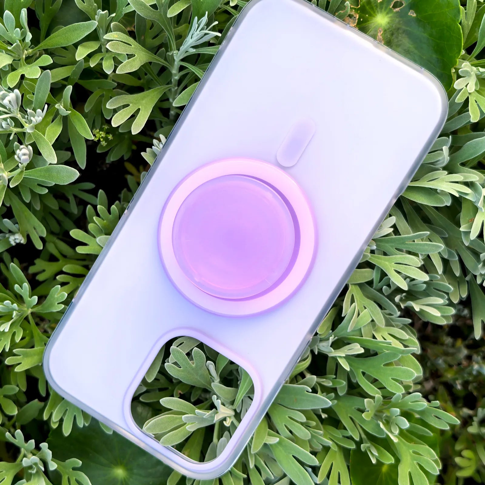 Purple Phone Case MagSafe Grip Set