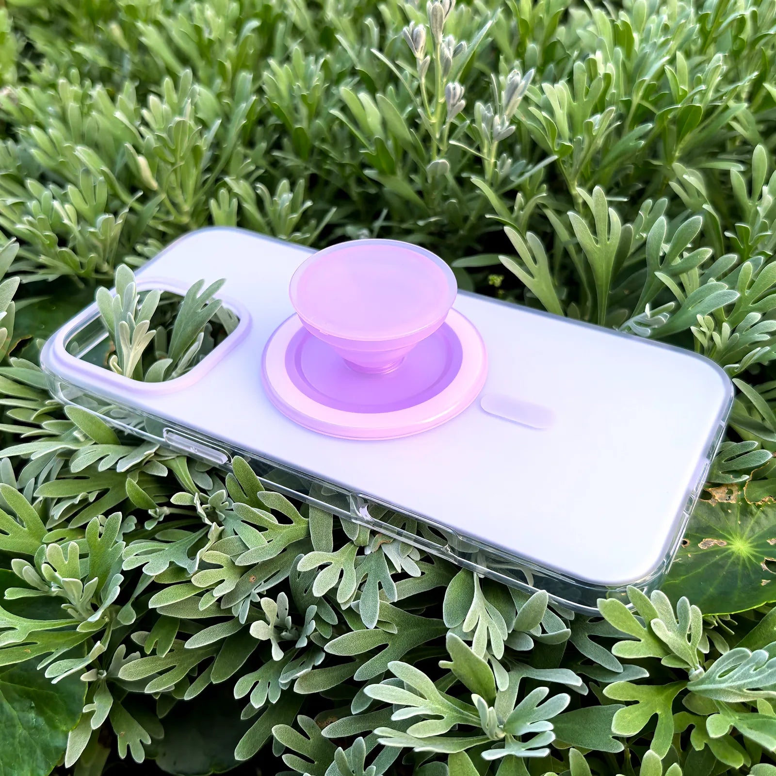 Purple Phone Case MagSafe Grip Set