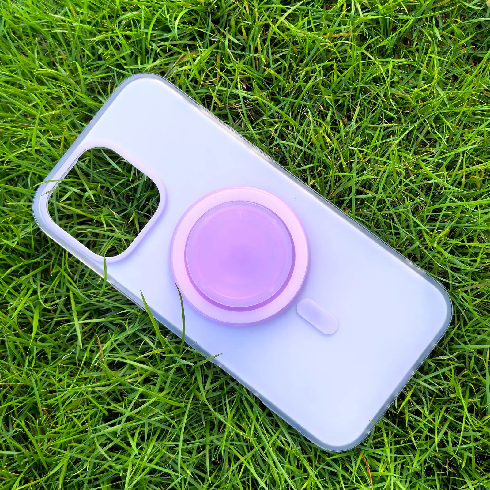 Purple Phone Case MagSafe Grip Set