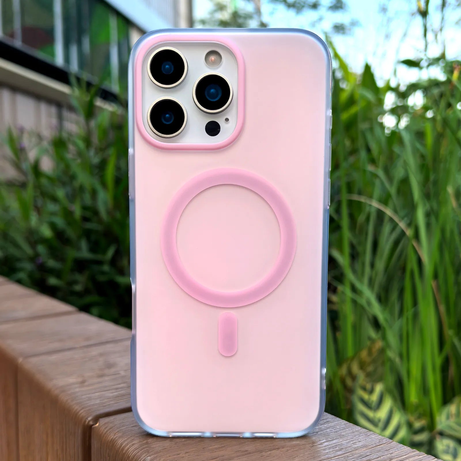 Pink Phone Case MagSafe Grip Set