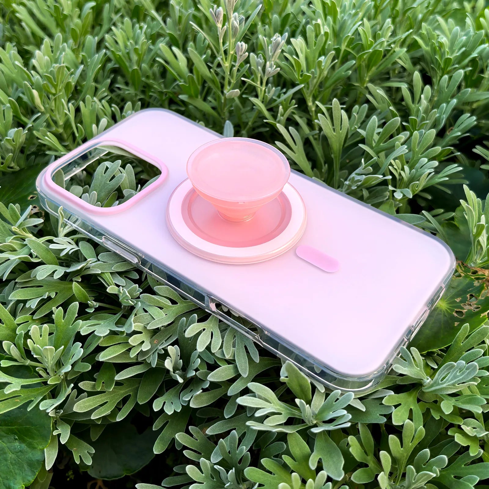 Pink Phone Case MagSafe Grip Set