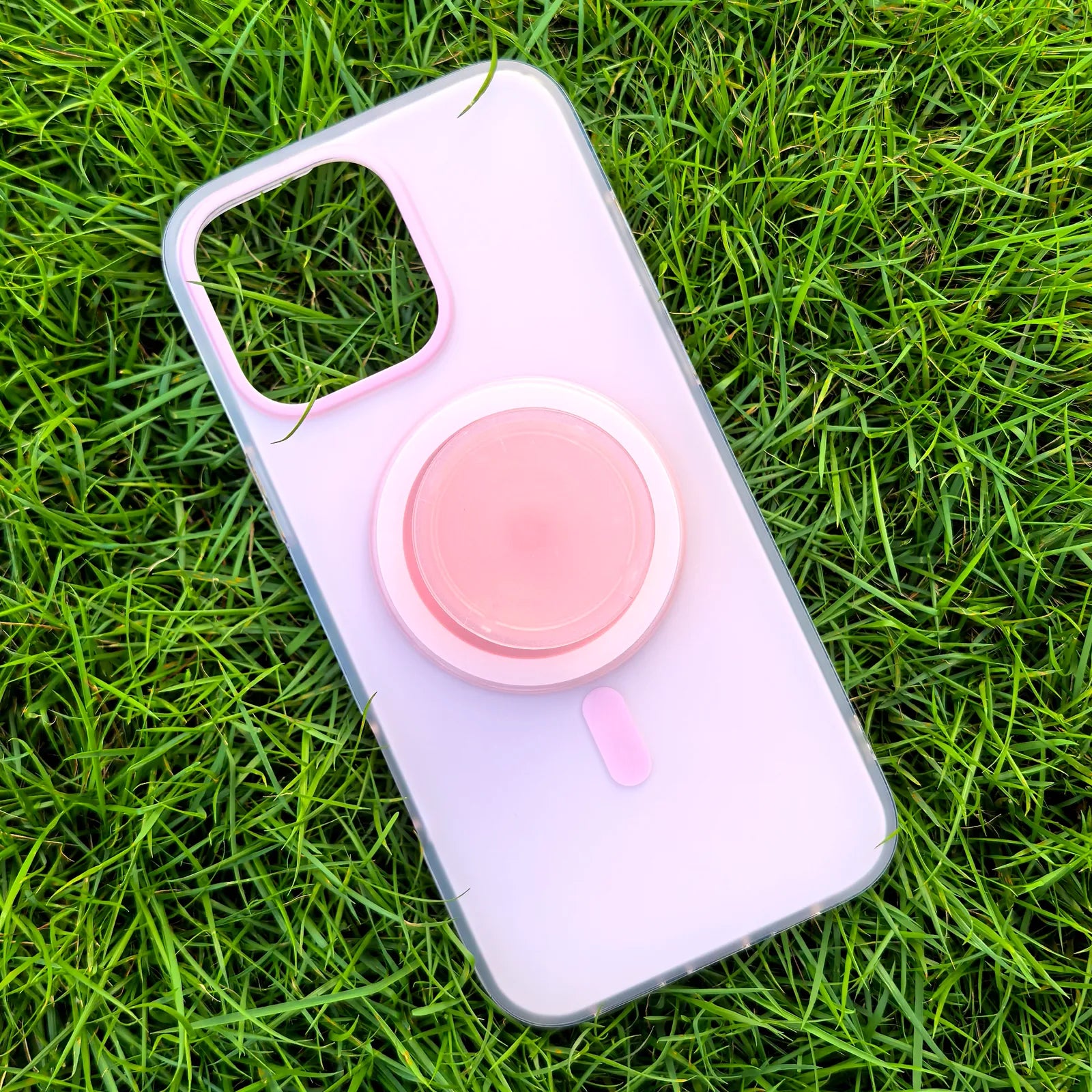 Pink Phone Case MagSafe Grip Set