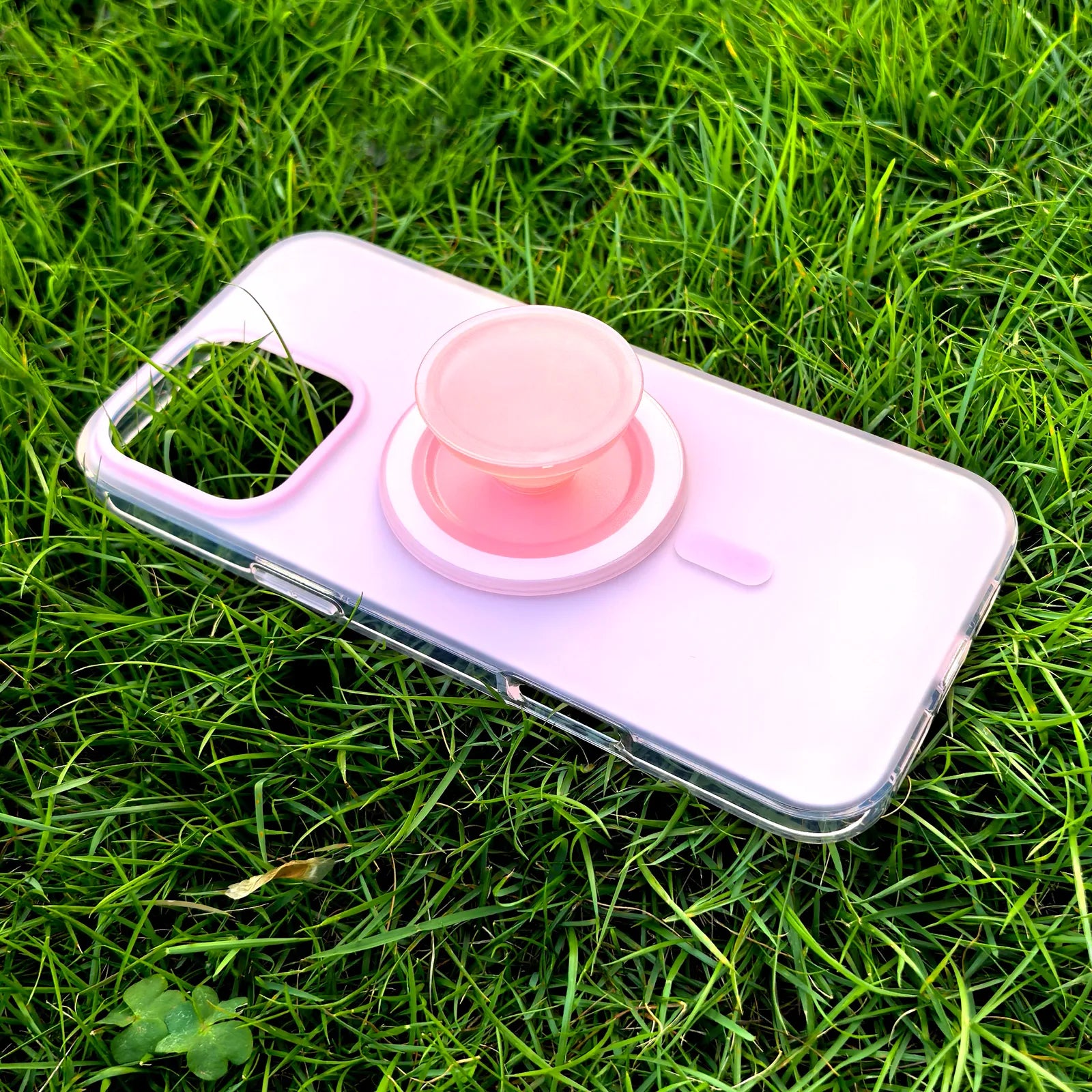 Pink Phone Case MagSafe Grip Set