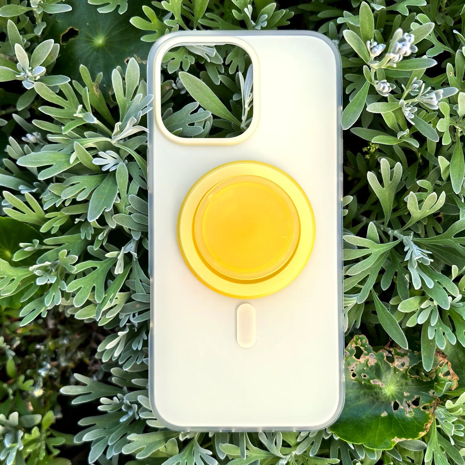 Yellow Phone Case MagSafe Grip Set