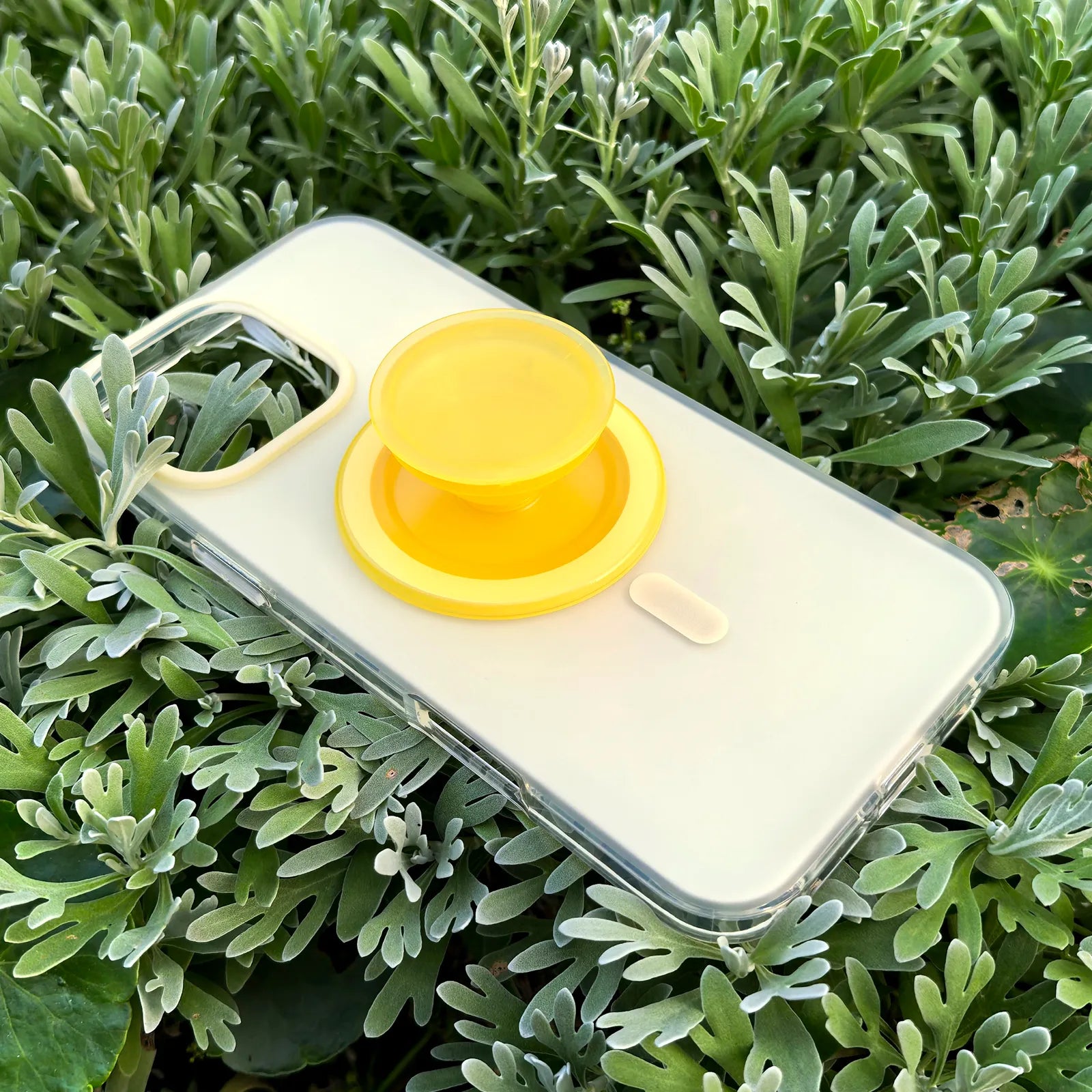 Yellow Phone Case MagSafe Grip Set