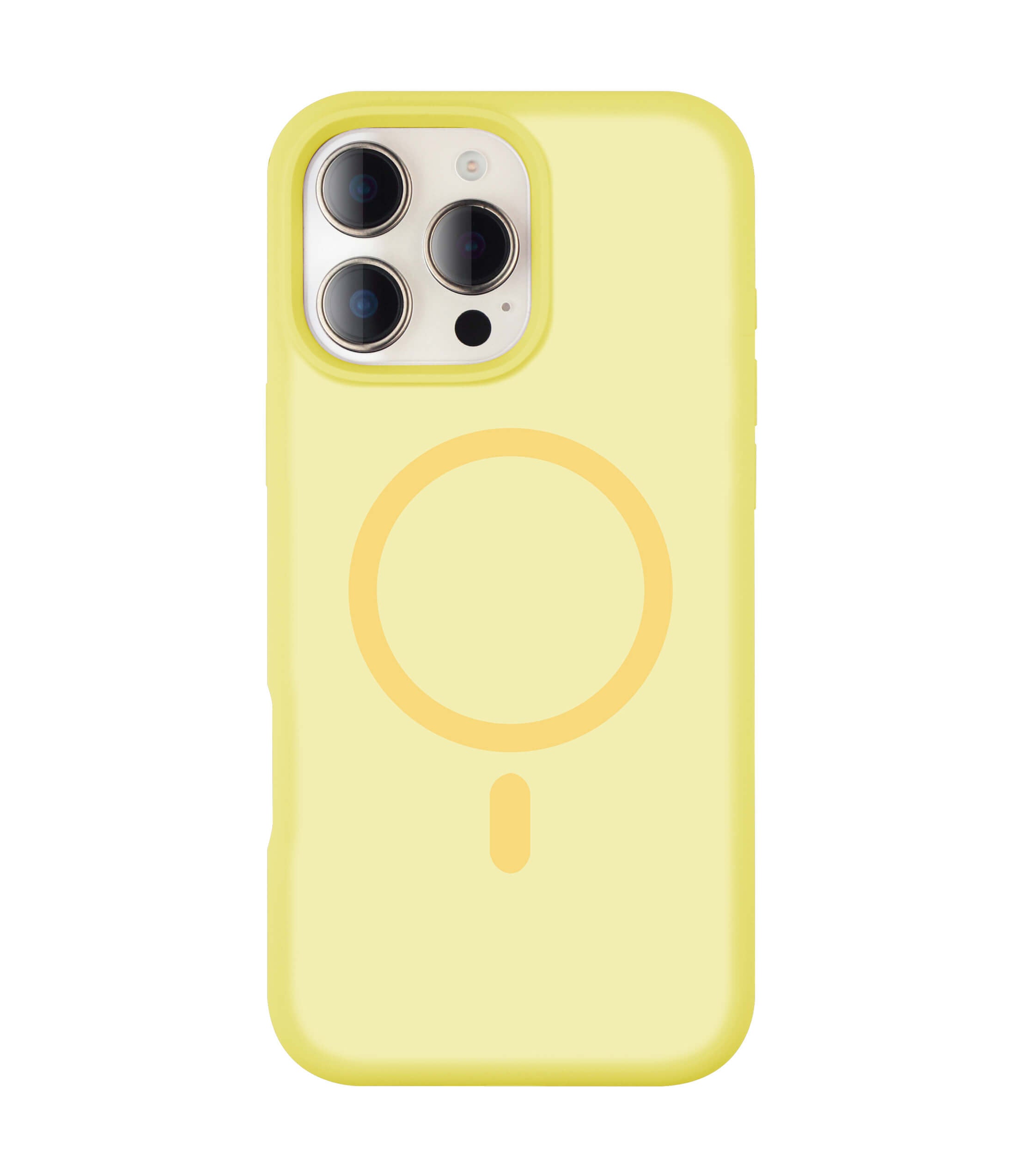 Light Yellow Solid Color Phone Case