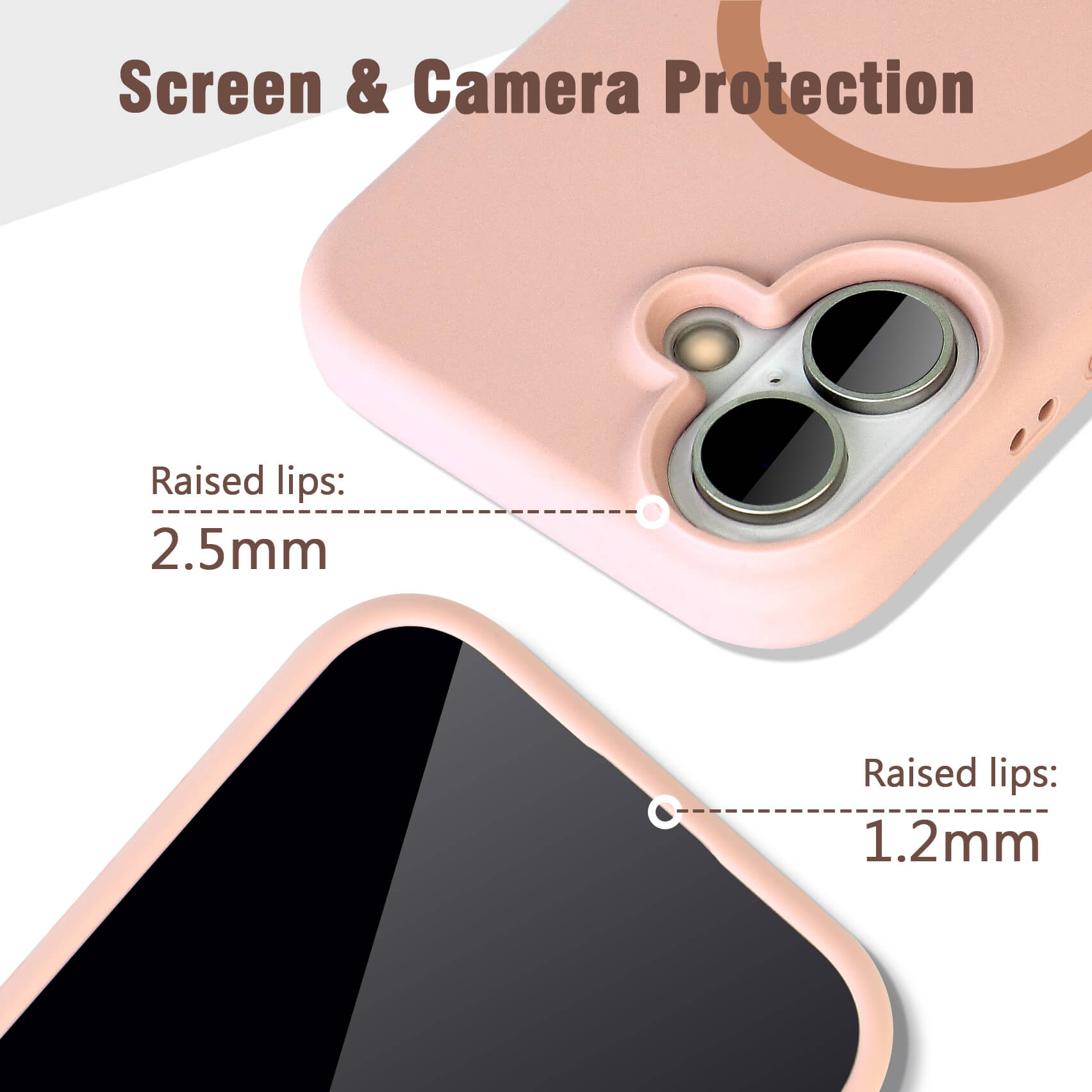 Light Pink Solid Color Phone Case