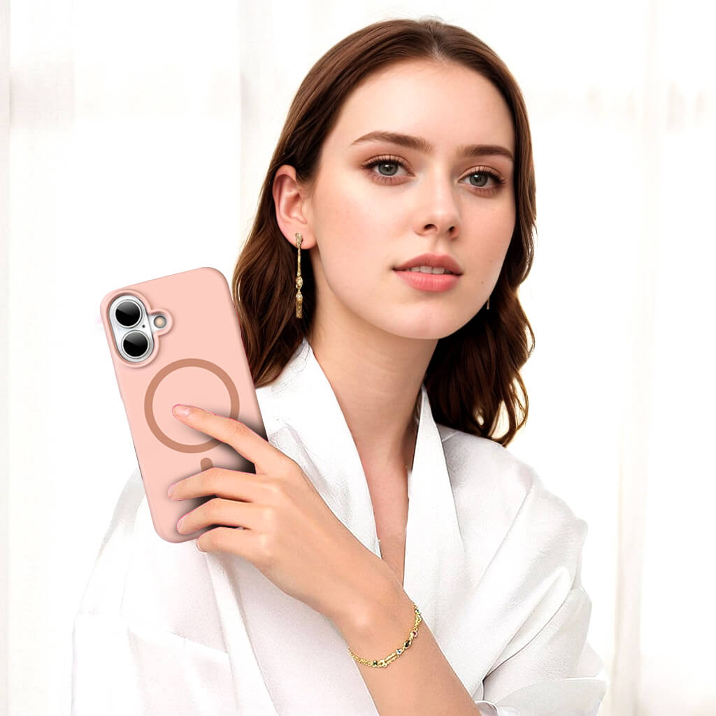 Light Pink Solid Color Phone Case